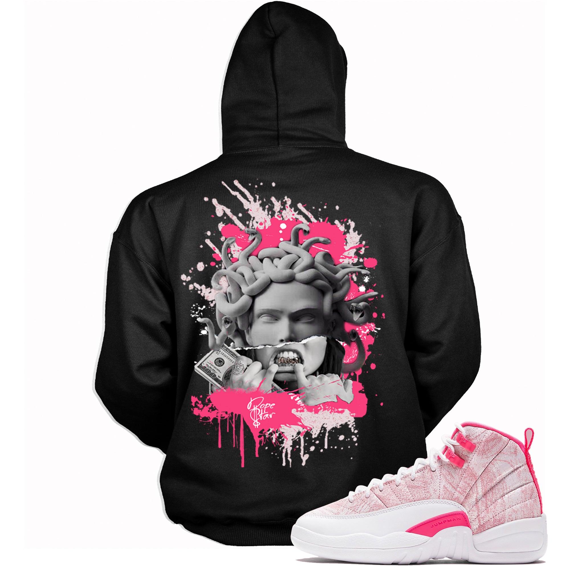 Medusa Sneaker Sweatshirt AJ 12 Retro Arctic Punch Hyper Pink photo