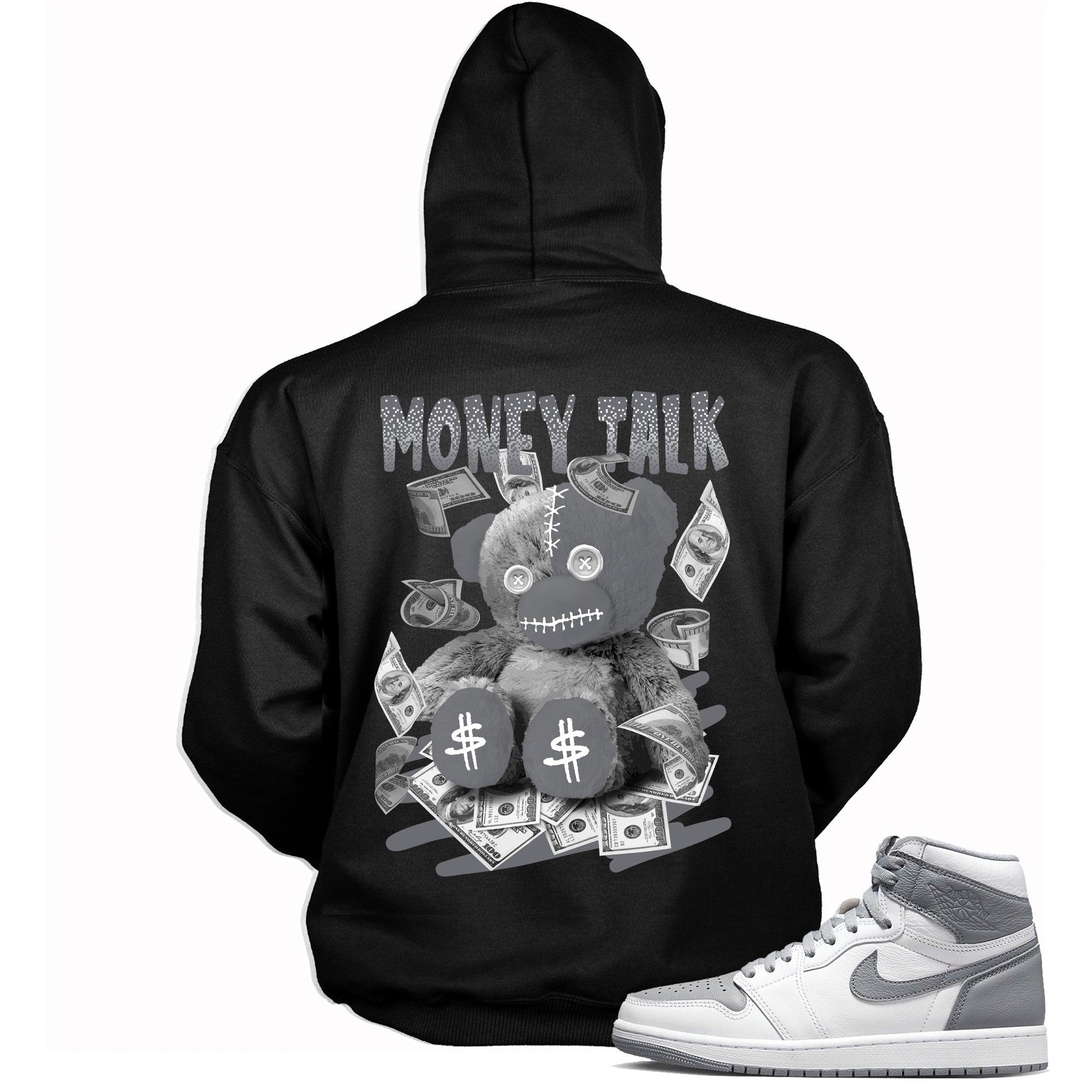 Money Talk Bear Sneaker Hoodie for Jordan 1s photo