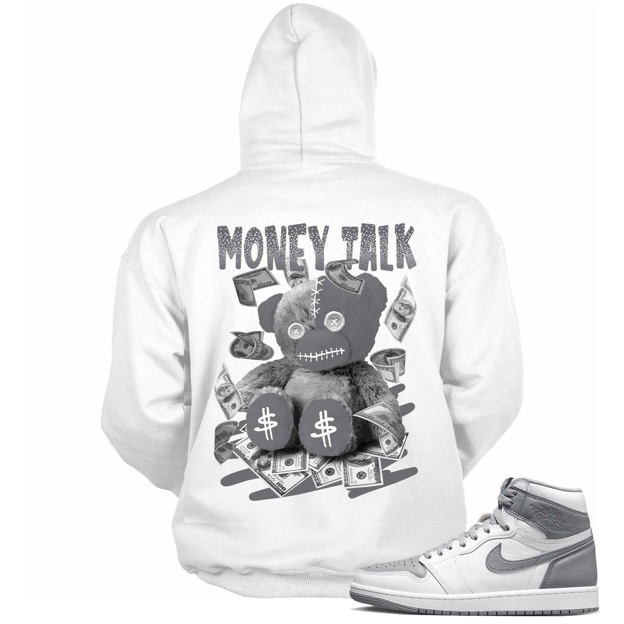 Money Talk Bear Hoodie for Jordan 1s photo