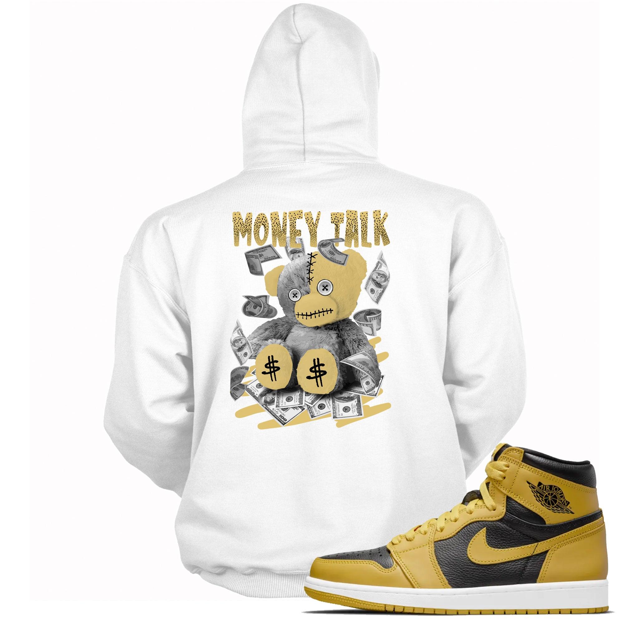 Money Talk Sneaker Sweatshirt AJ 1 Retro High Pollen photo
