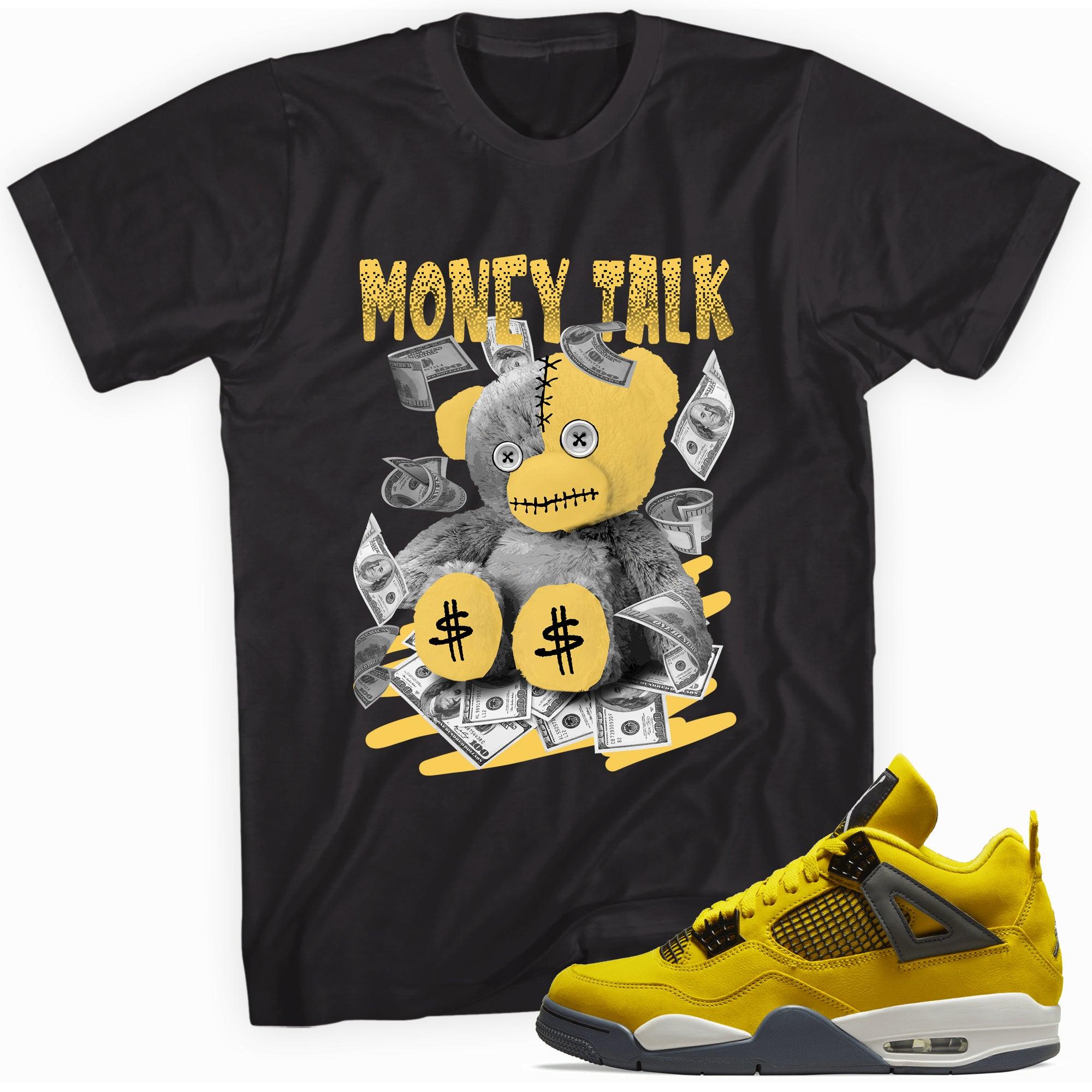 Money Talk Shirt AJ 4 Retro Lightning 2021 photo