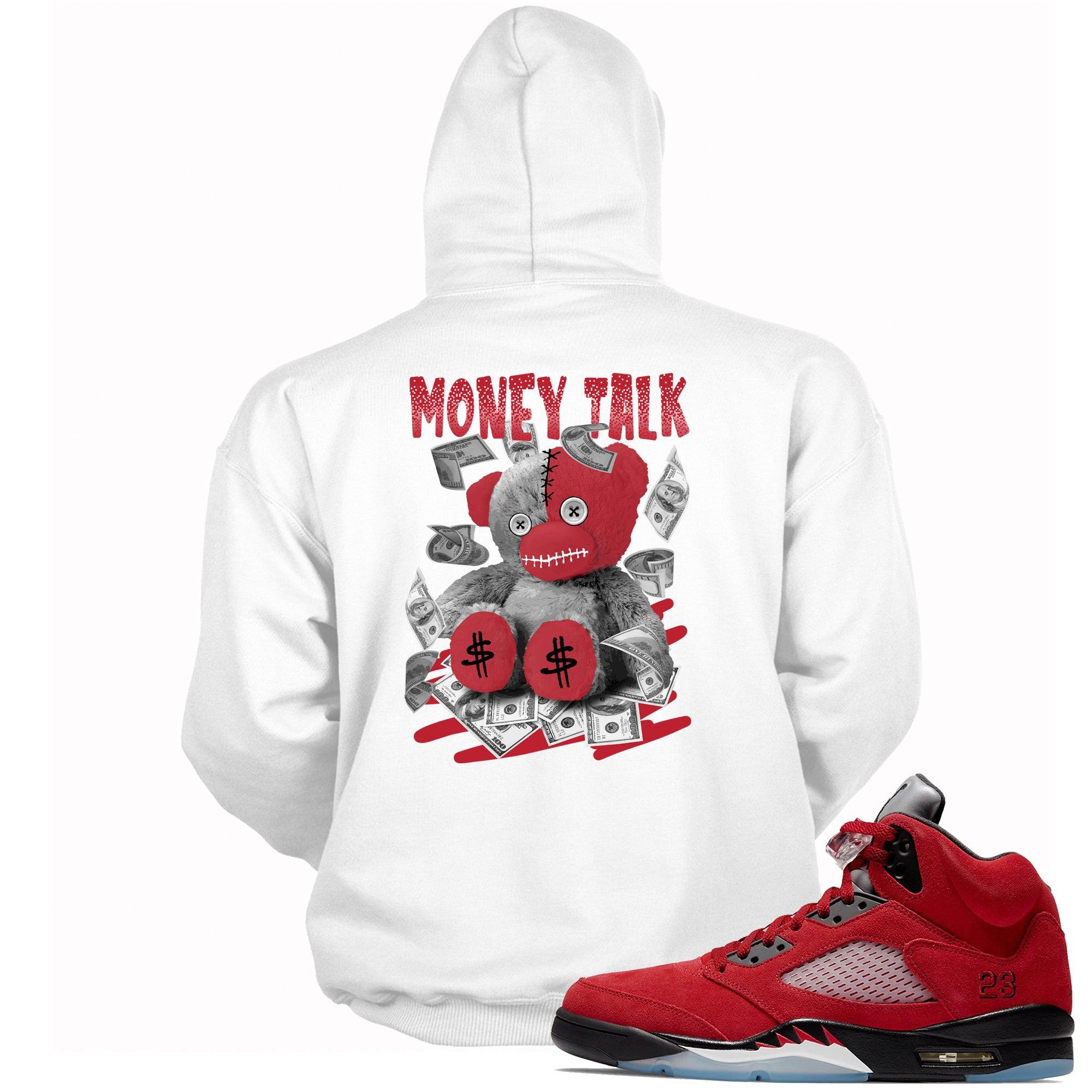 Money Talk Sneaker Sweatshirt AJ 5 Retro Raging Bull 2021 photo
