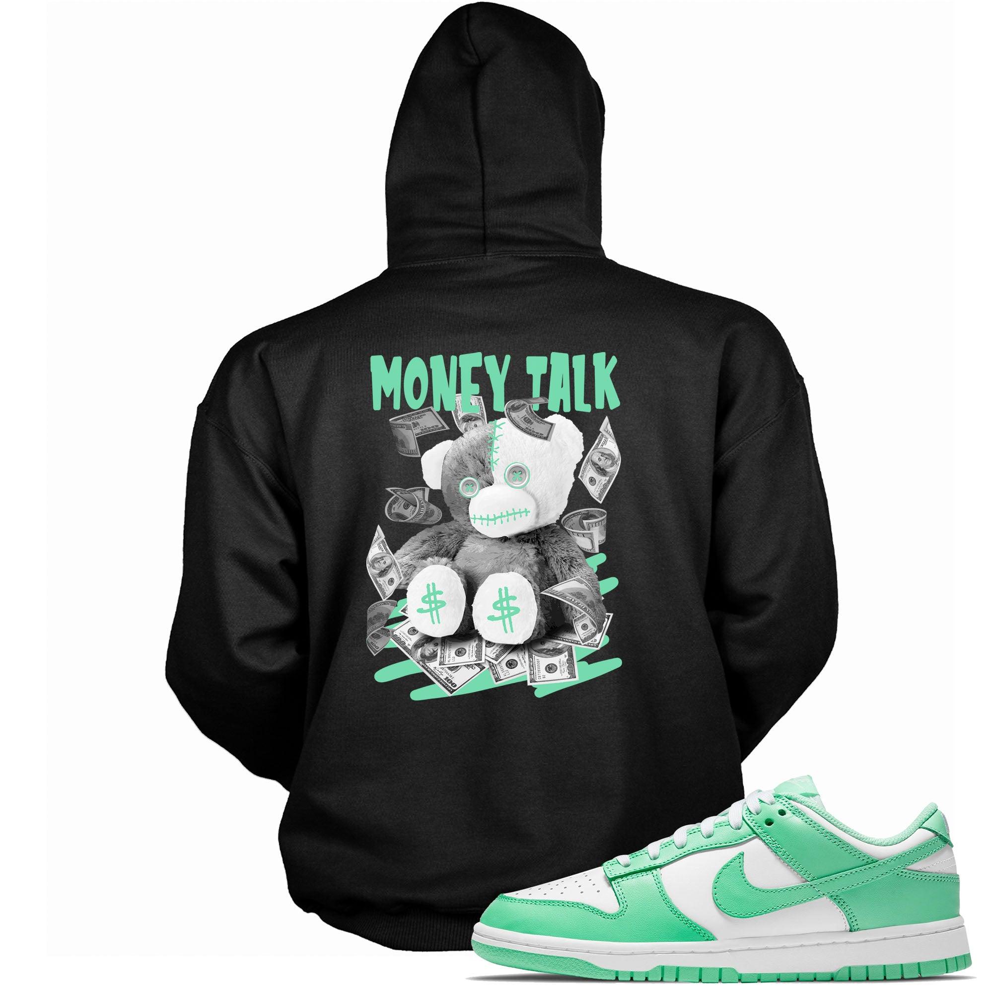 Money Talk Sneaker Sweatshirt Nike Dunk Low Green Glow 
