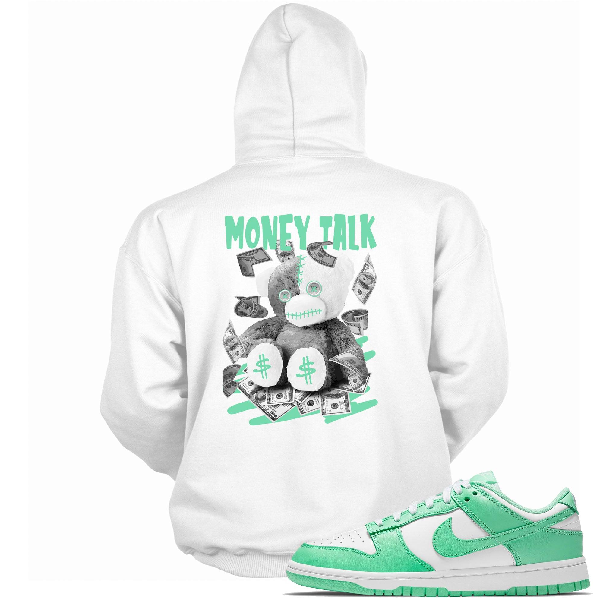Money Talk Hoodie Nike Dunk Low Green Glow 