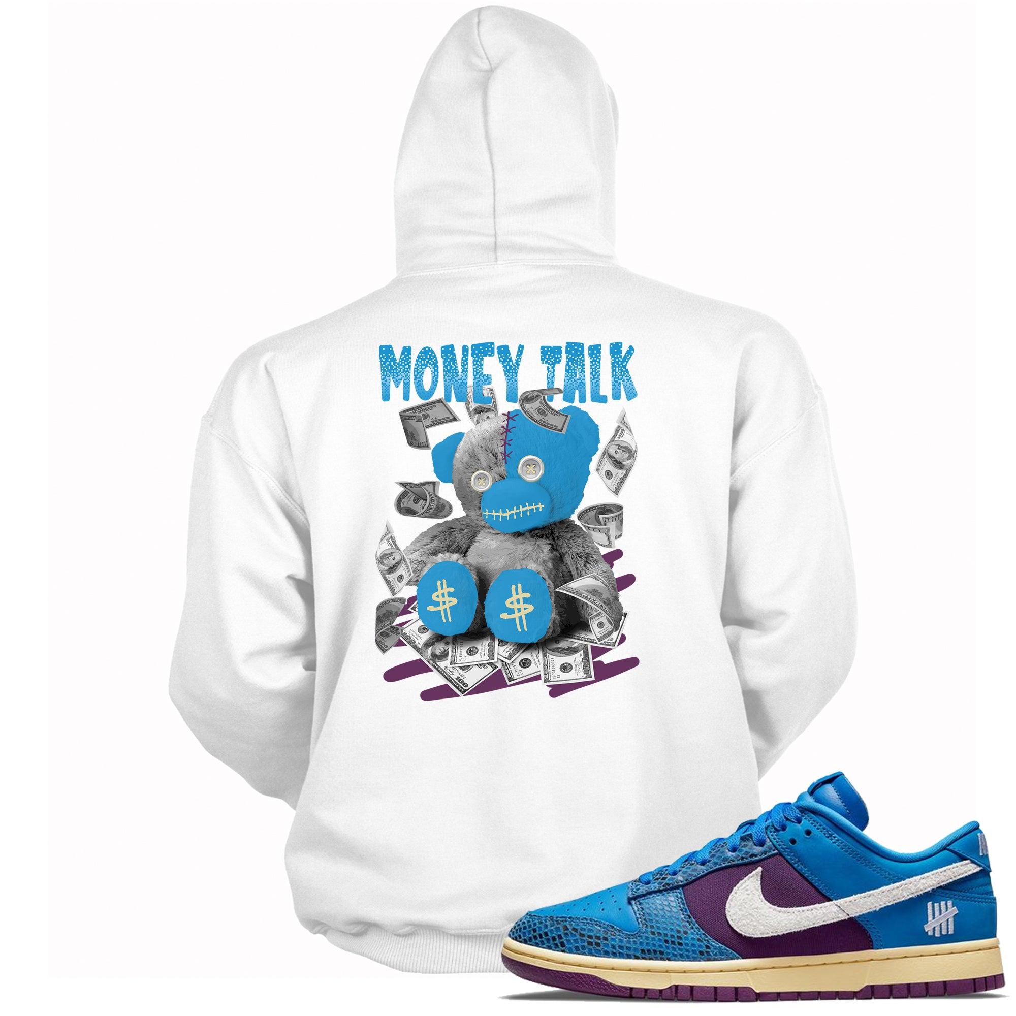 Money Talk Hoodie Nike Dunk Low Undefeated 5 On It Dunk vs AF1 photo