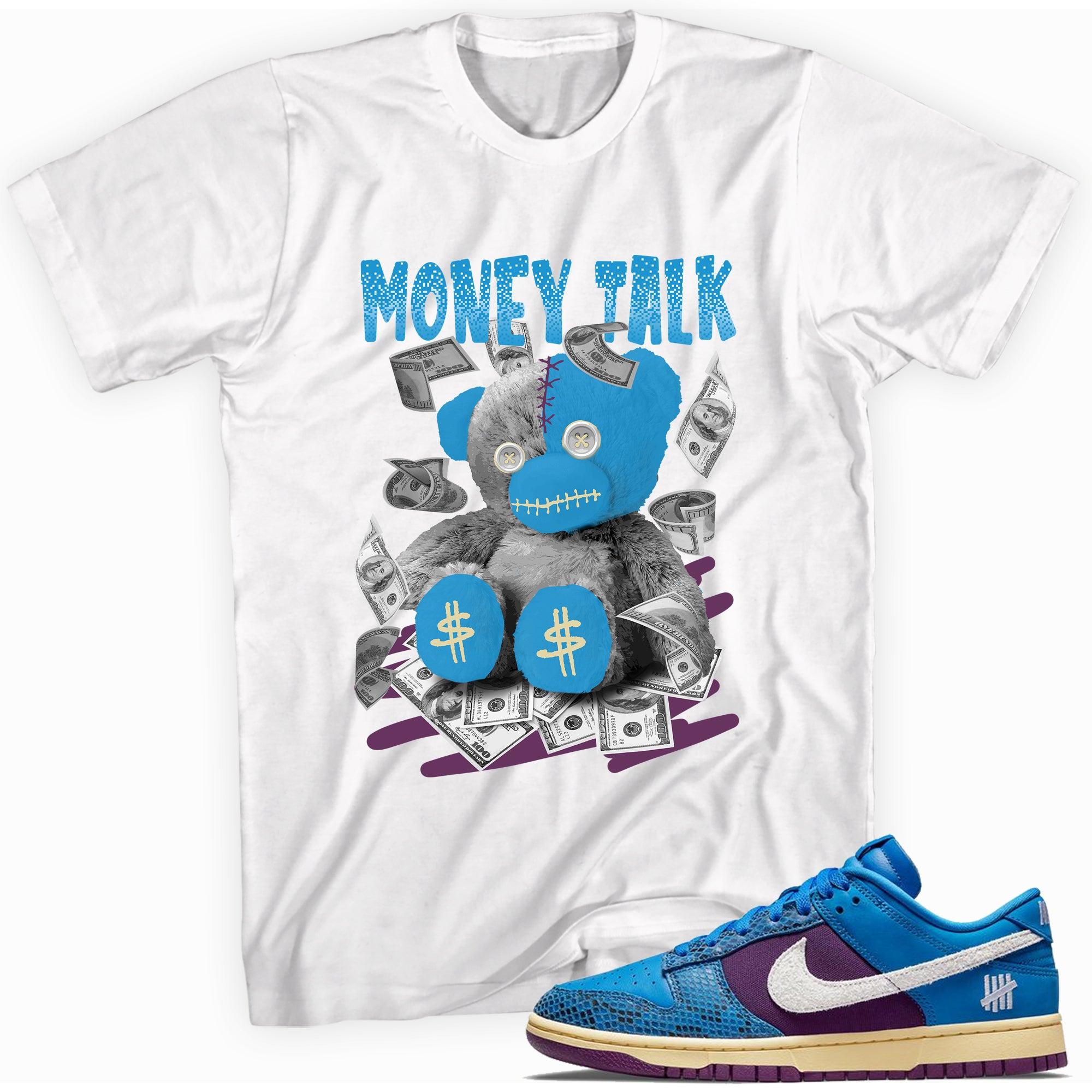 Money Talk Shirt Nike Dunk Low Undefeated 5 On It Dunk vs AF1 photo
