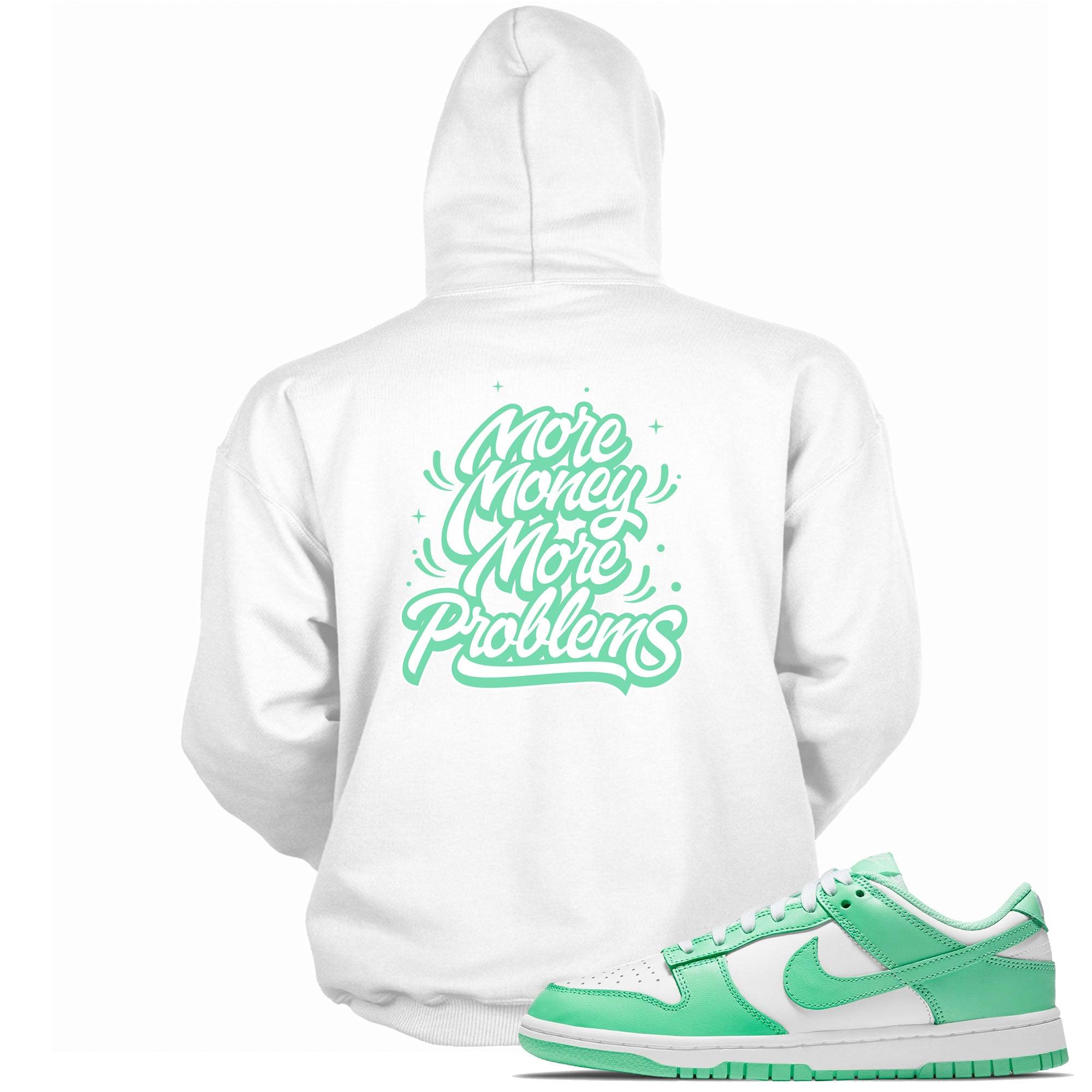 More Money More Problems Hoodie Nike Dunk Low Green Glow photo