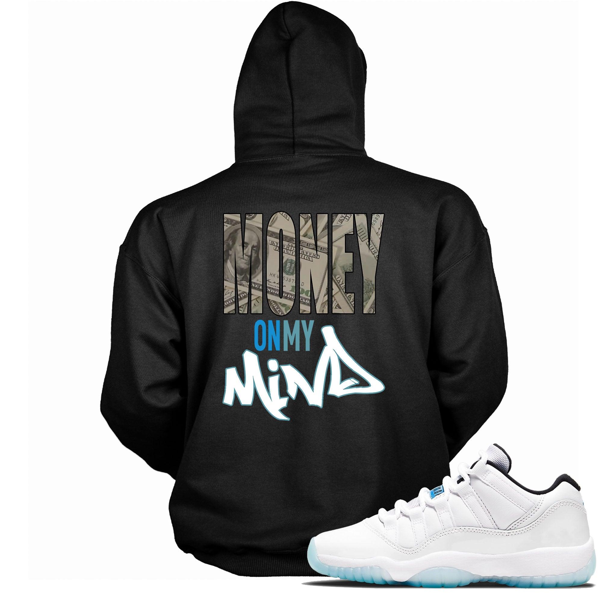 Money On My Mind Sneaker Sweatshirt AJ 11 Retro Low Legend Blue photo