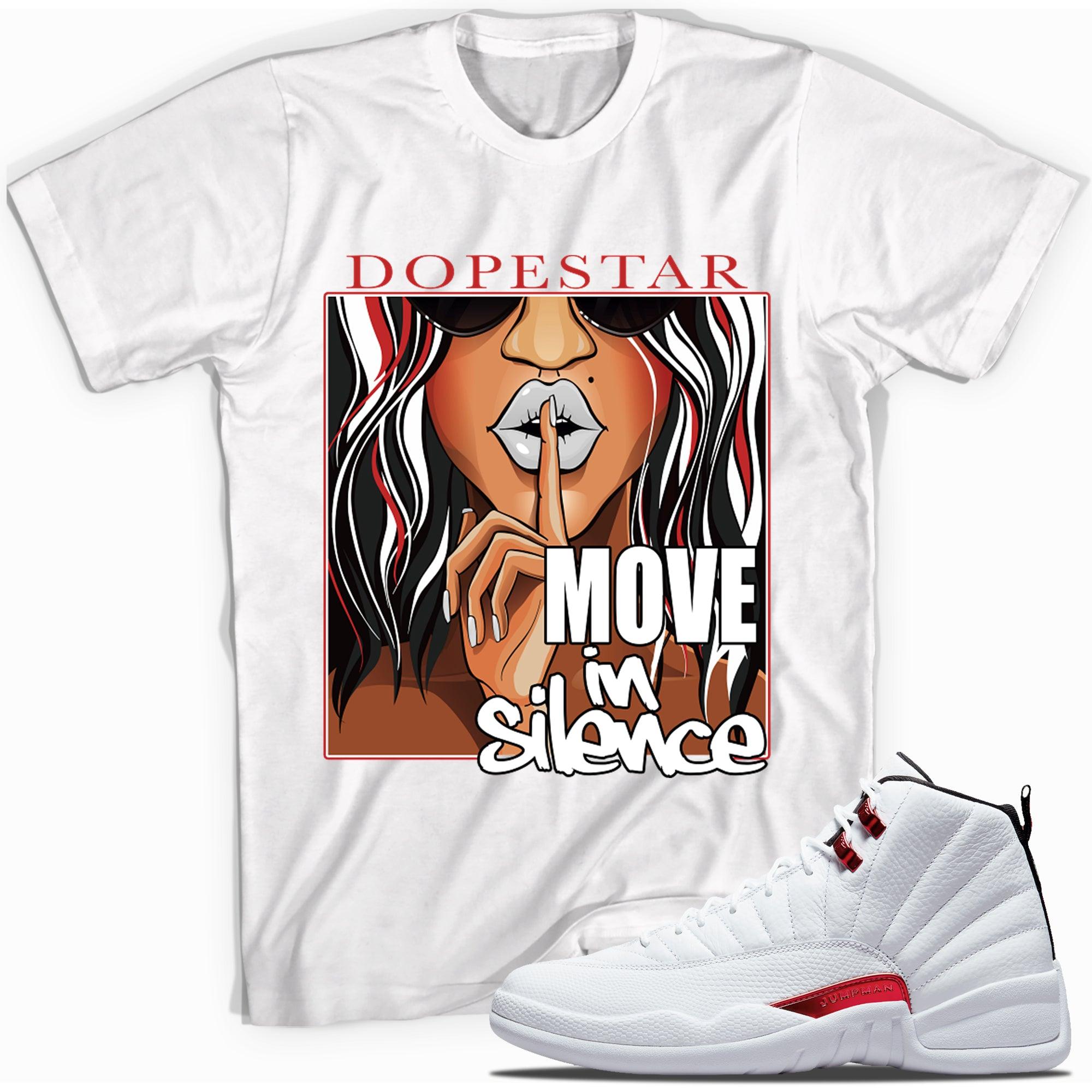 Move In Silence Shirt Air Jordan 12 Twist 2021 photo