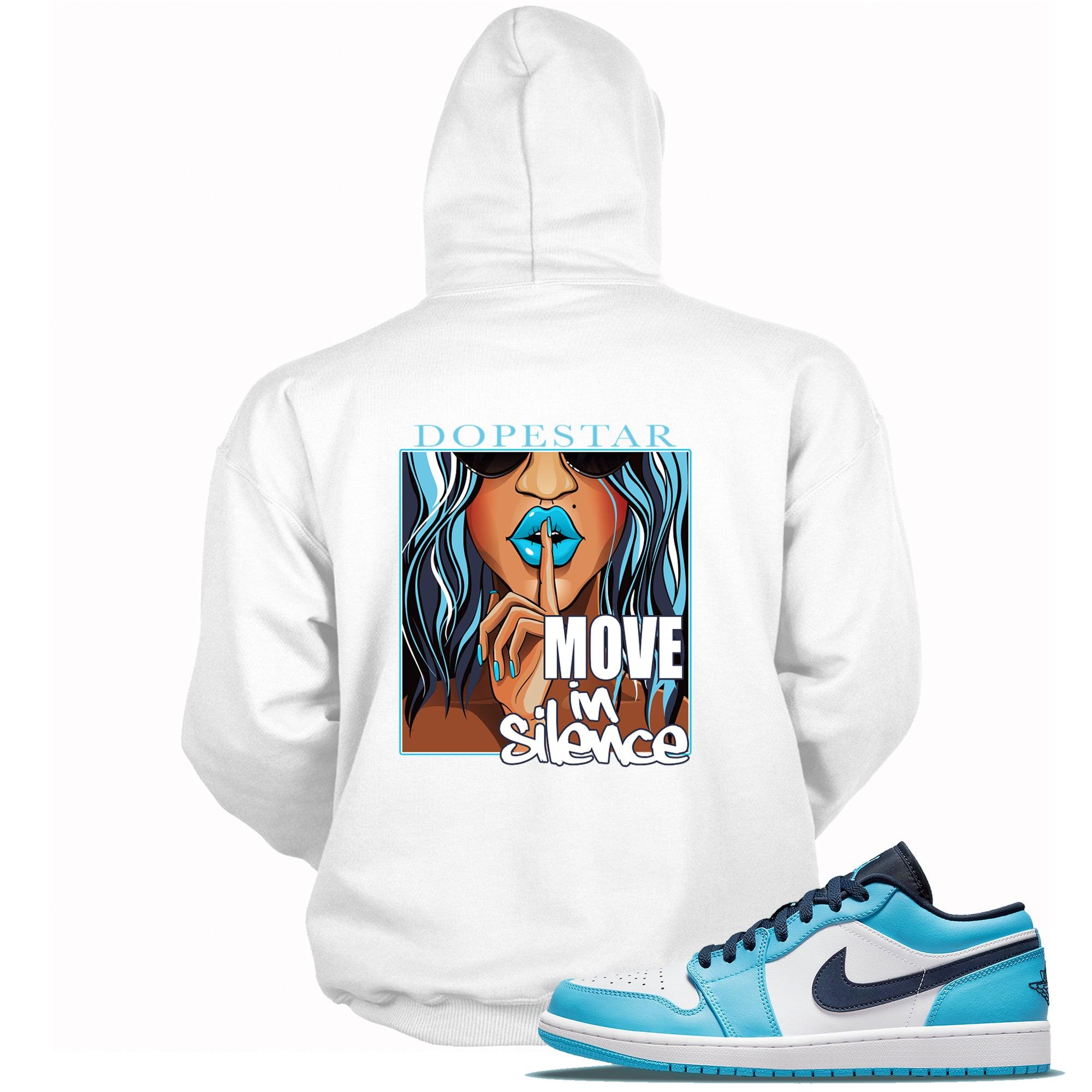 Move In Silence Hoodie AJ 1 Low UNC 2021 photo