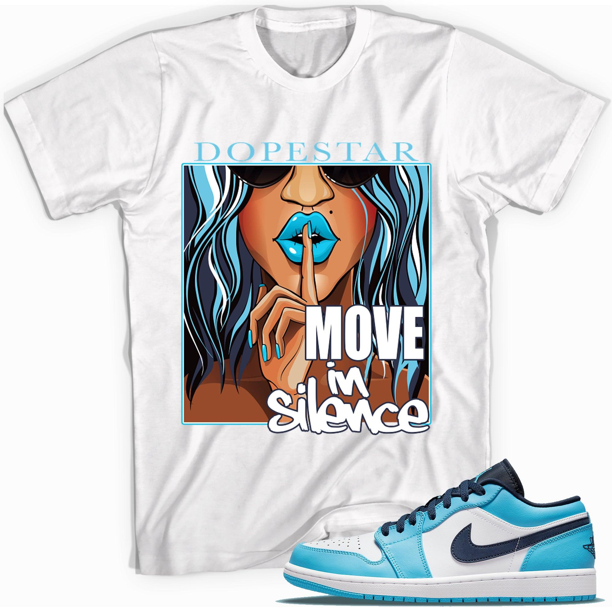 Move In Silence Shirt AJ 1 Low UNC 2021 photo