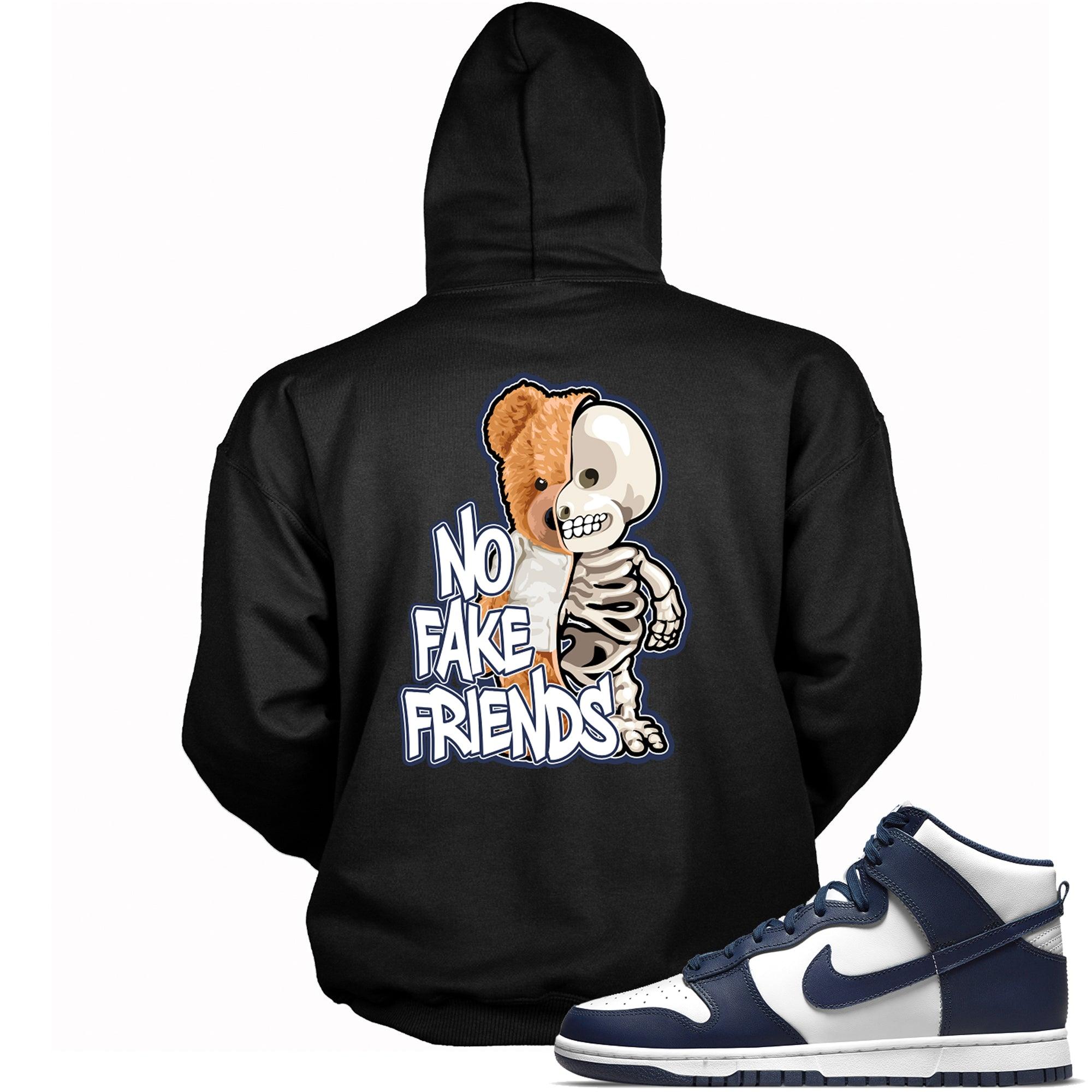 No Fake Friends Sneaker Sweatshirt Nike Dunk High Championship Navy photo