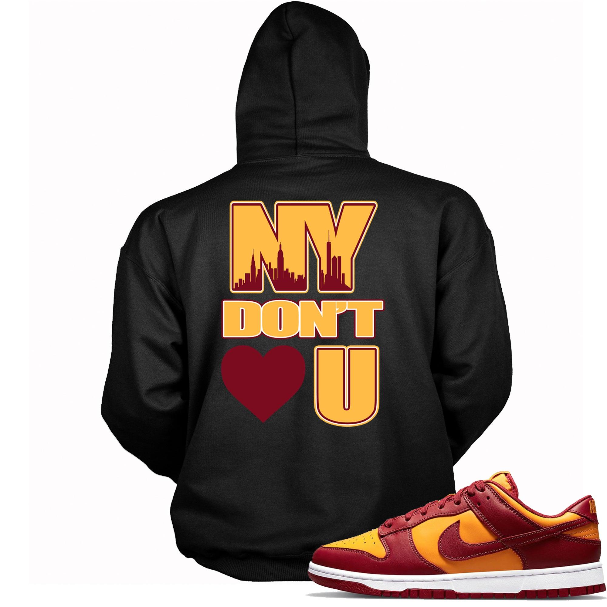 NY Don't Love You Hoodie Nike Dunk Midas Gold Sneakers photo