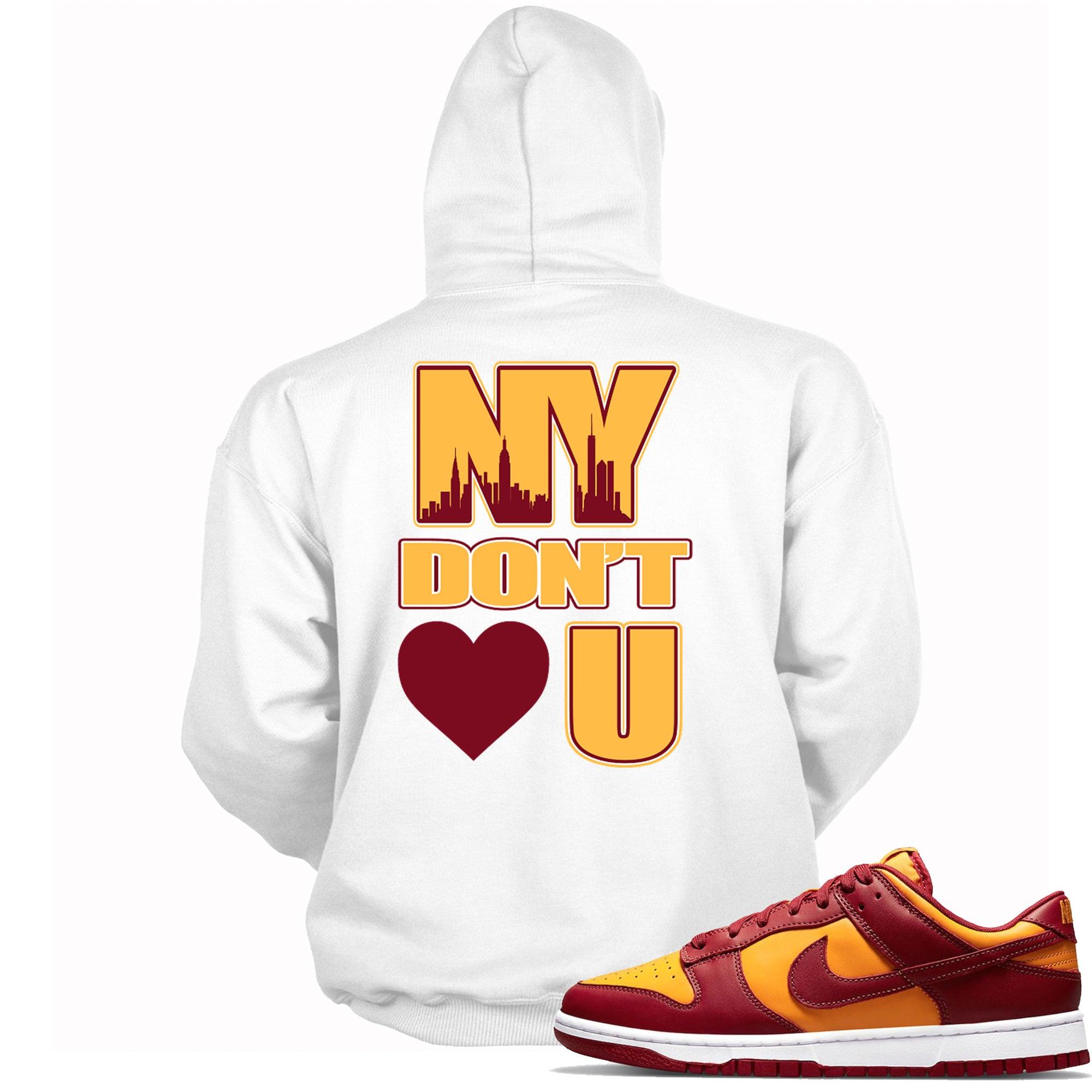 NY Don't Love You Hoodie Nike Dunk Midas Gold photo