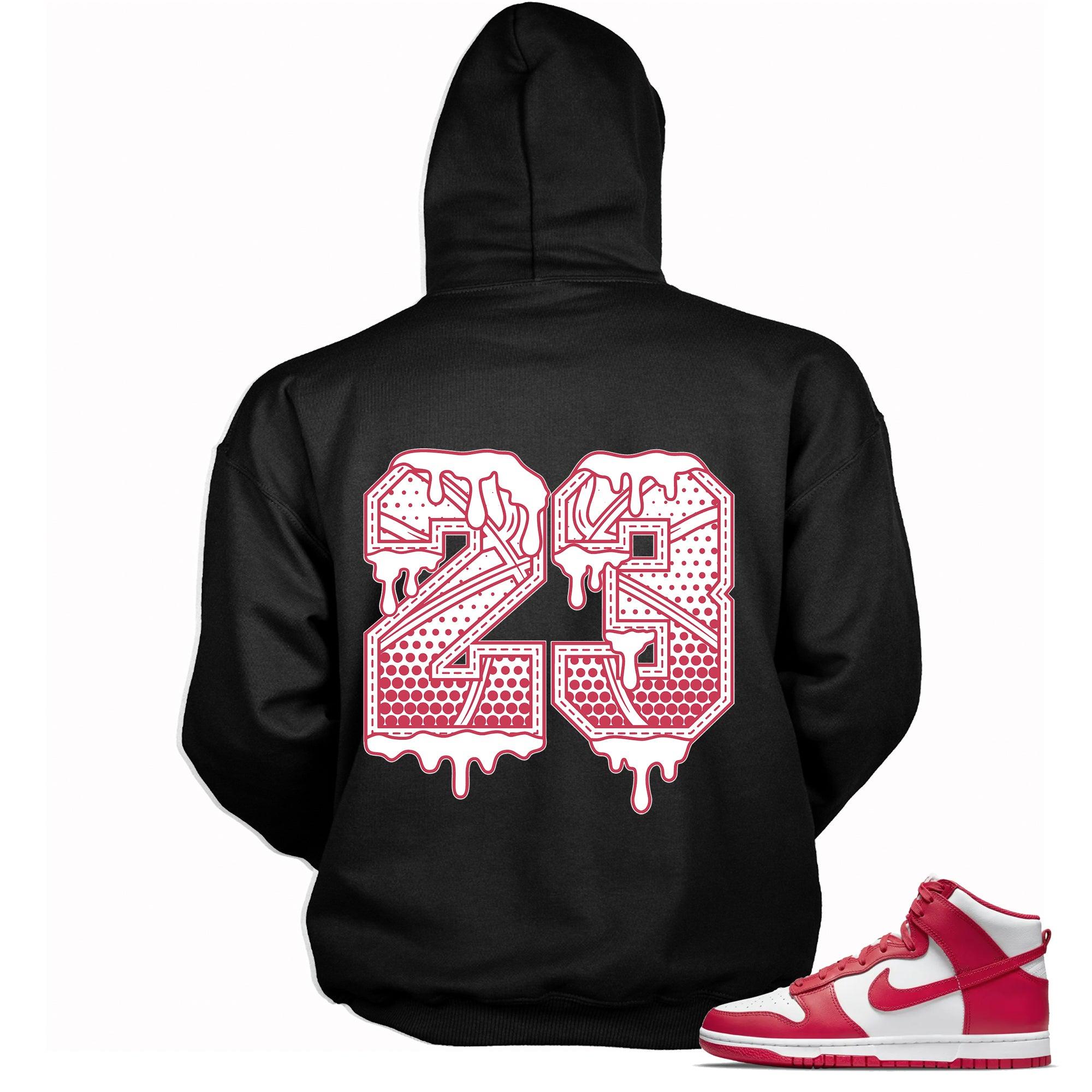 23 Ball Hoodie Nike Dunk High Championship White Red Sneakers photo