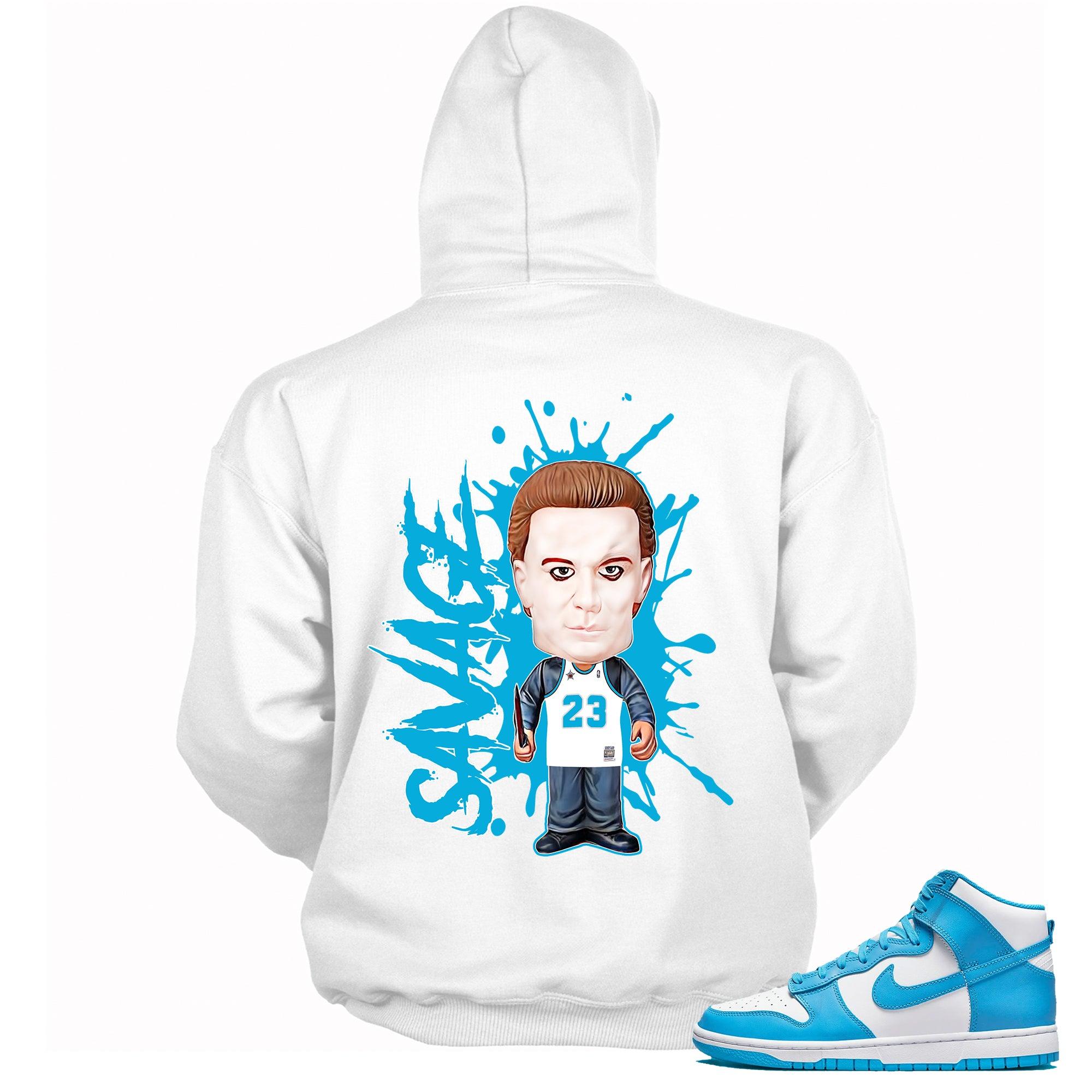 Nike Dunks High Retro Laser Blue Hoodie - Savage - Sneaker Shirts Outlet