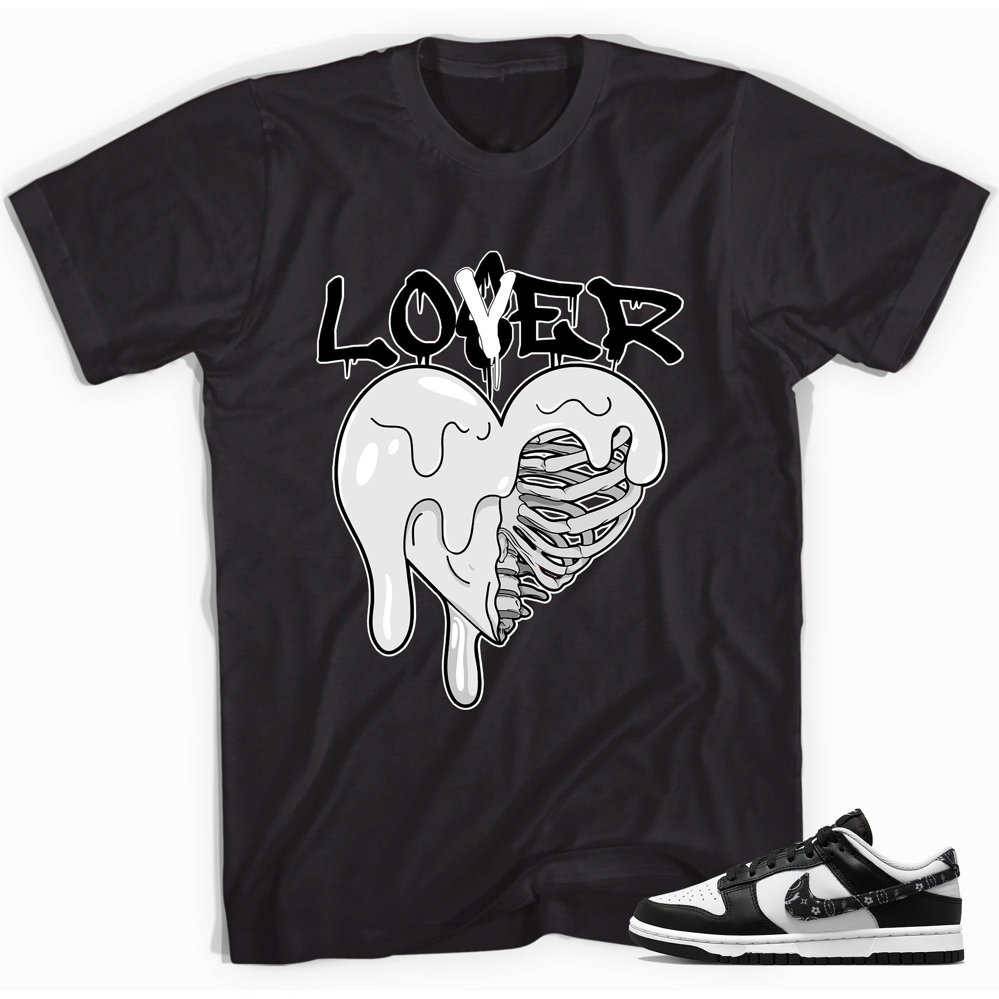 Lover Shirt Nike Dunk Low Essential Black Paisley photo