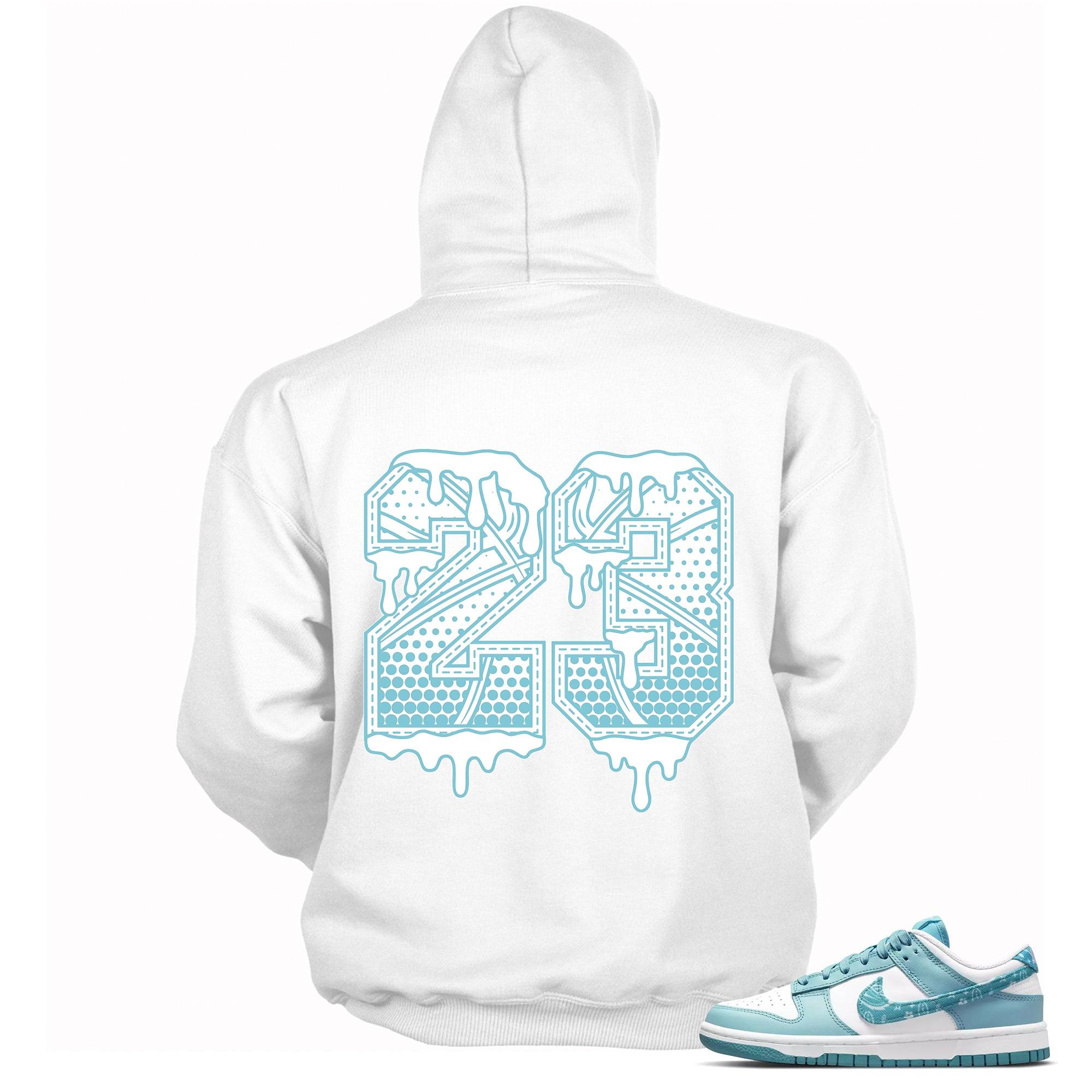 23 Ball Hoodie Dunk Low Essential Paisley Pack Worn Blue photo