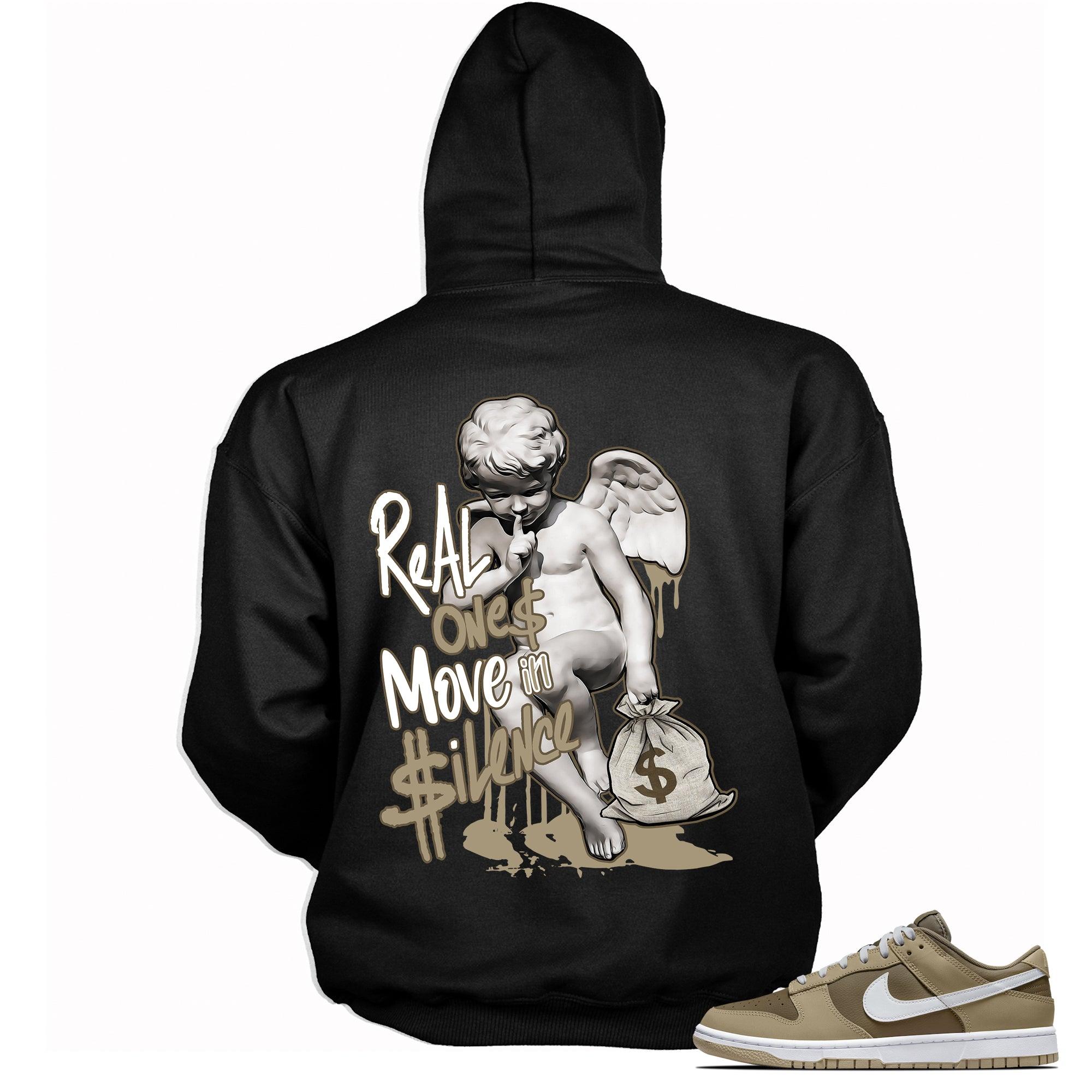 Real Ones Move In Silence Sneaker Sweatshirt Nike Dunk Low Judge Grey photo