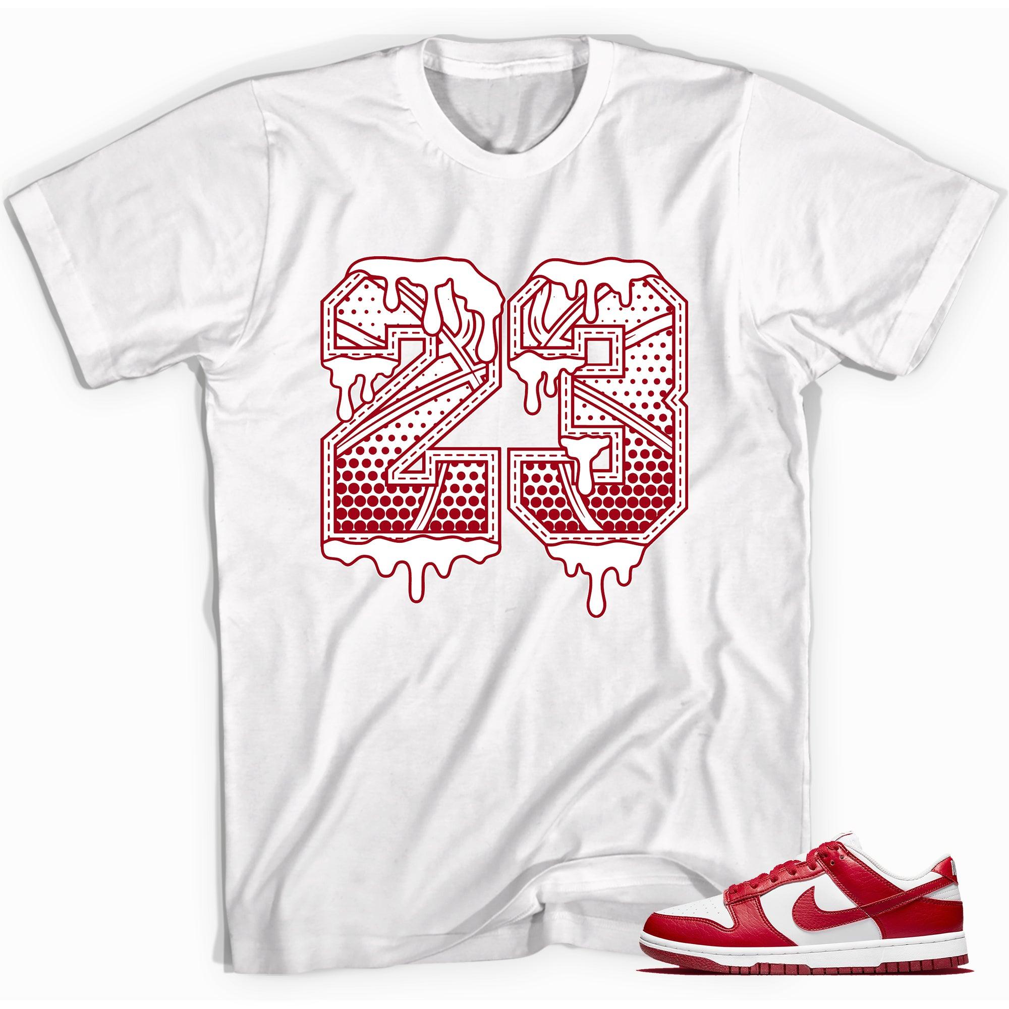 23 Ball Shirt Dunk Low Next Nature White Gym Red Sneakers photo