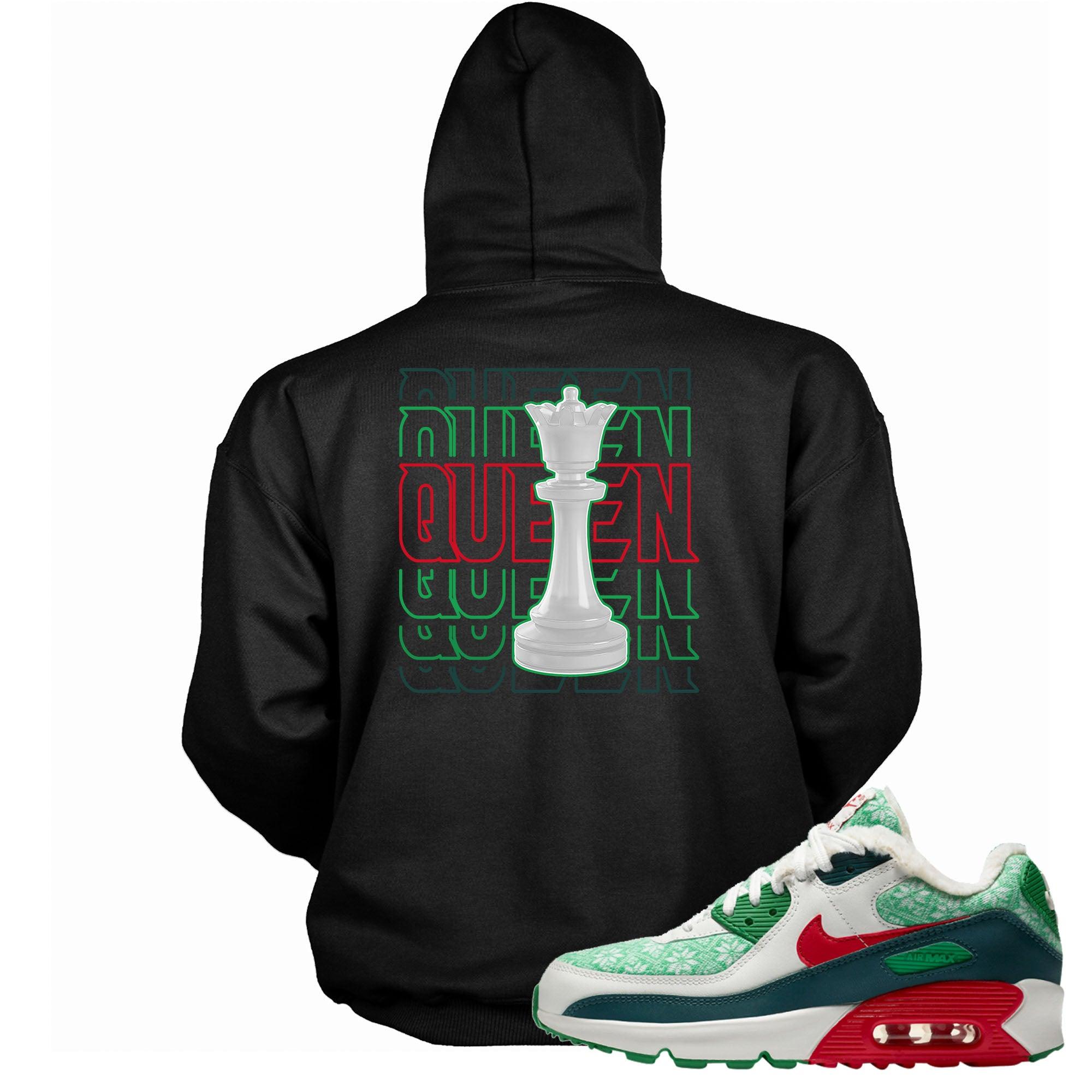Queen Chess AIR MAX 90 NORDIC CHRISTMAS Sneakers photo