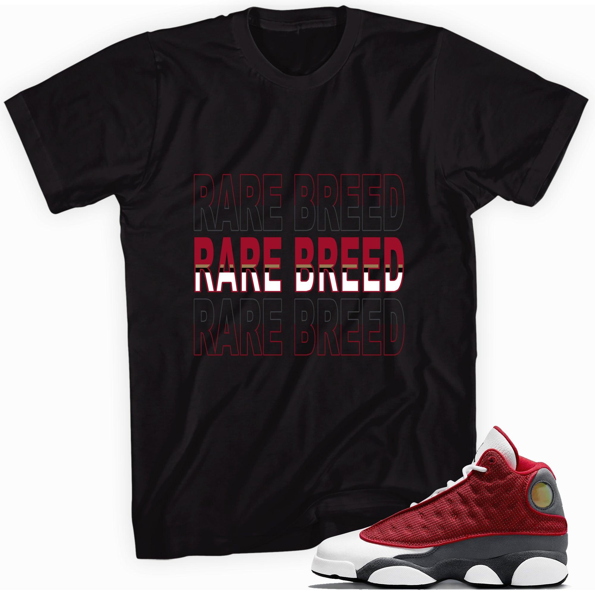Rare Breed Sneaker Tee AJ 13s Red Flint photo