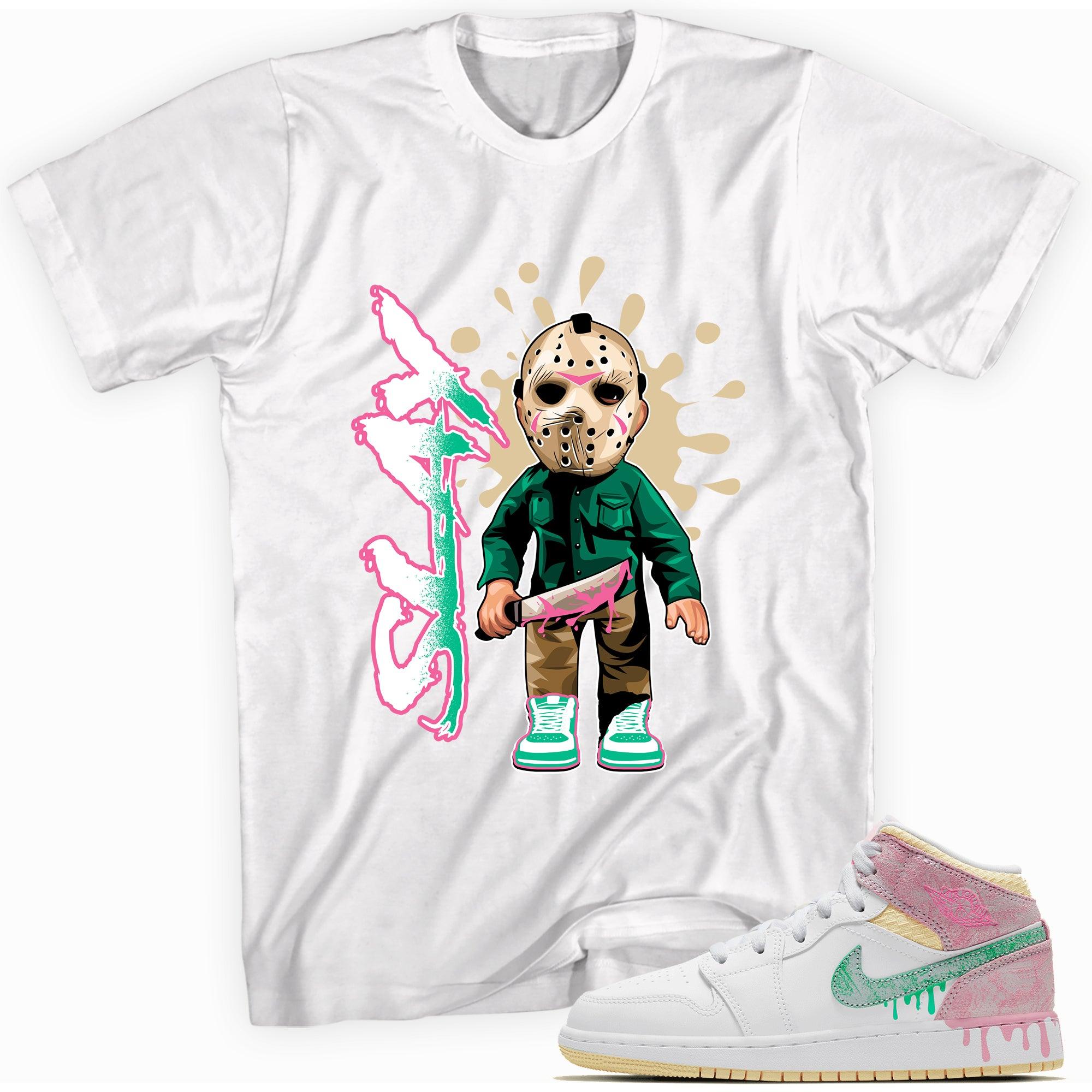 Jordan 1s Mid Ice Cream Shirt - Slay - Sneaker Shirts Outlet