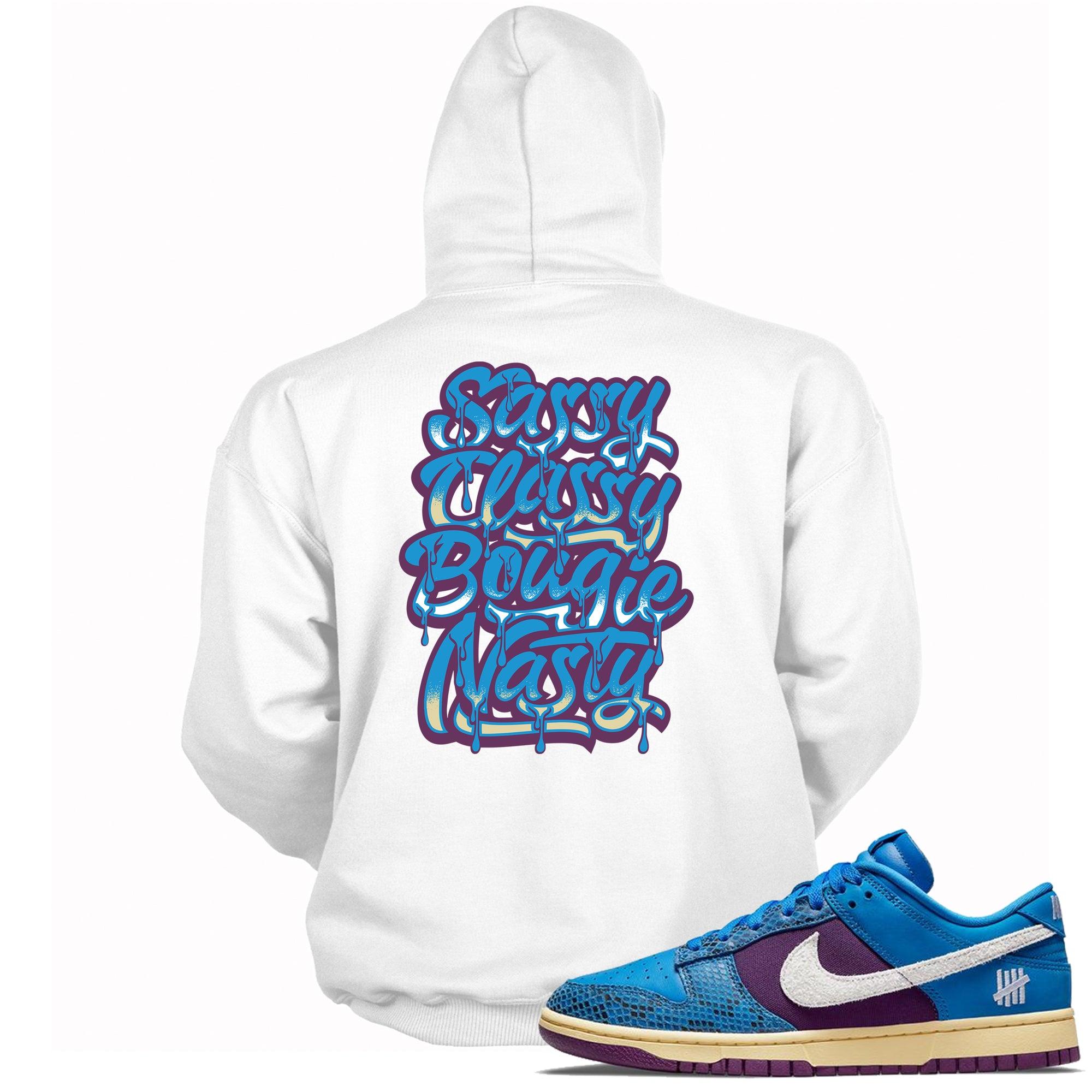 Sassy Classy Hoodie Nike Dunk Low Undefeated 5 On It Dunk vs AF1 Sneakers photo