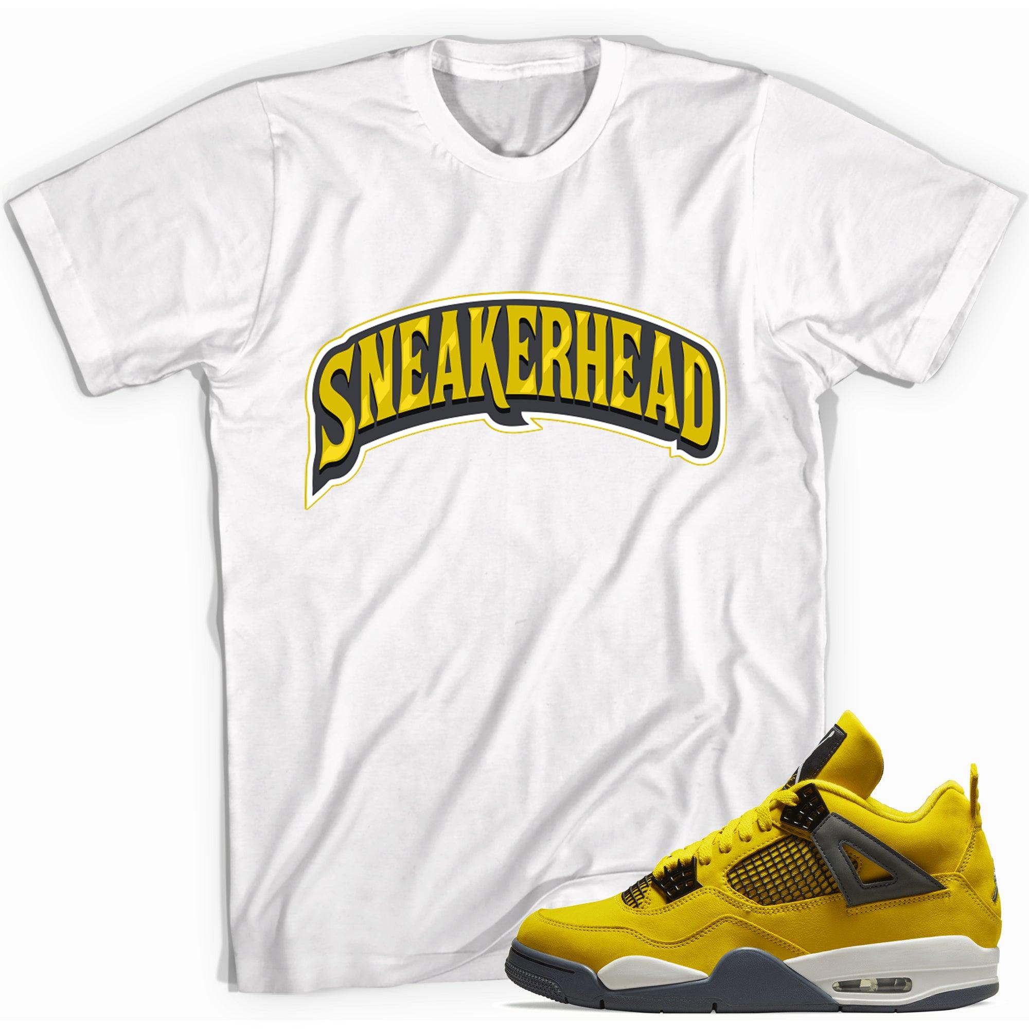 Sneakerhead Shirt AJ 4 Retro Lightning photo