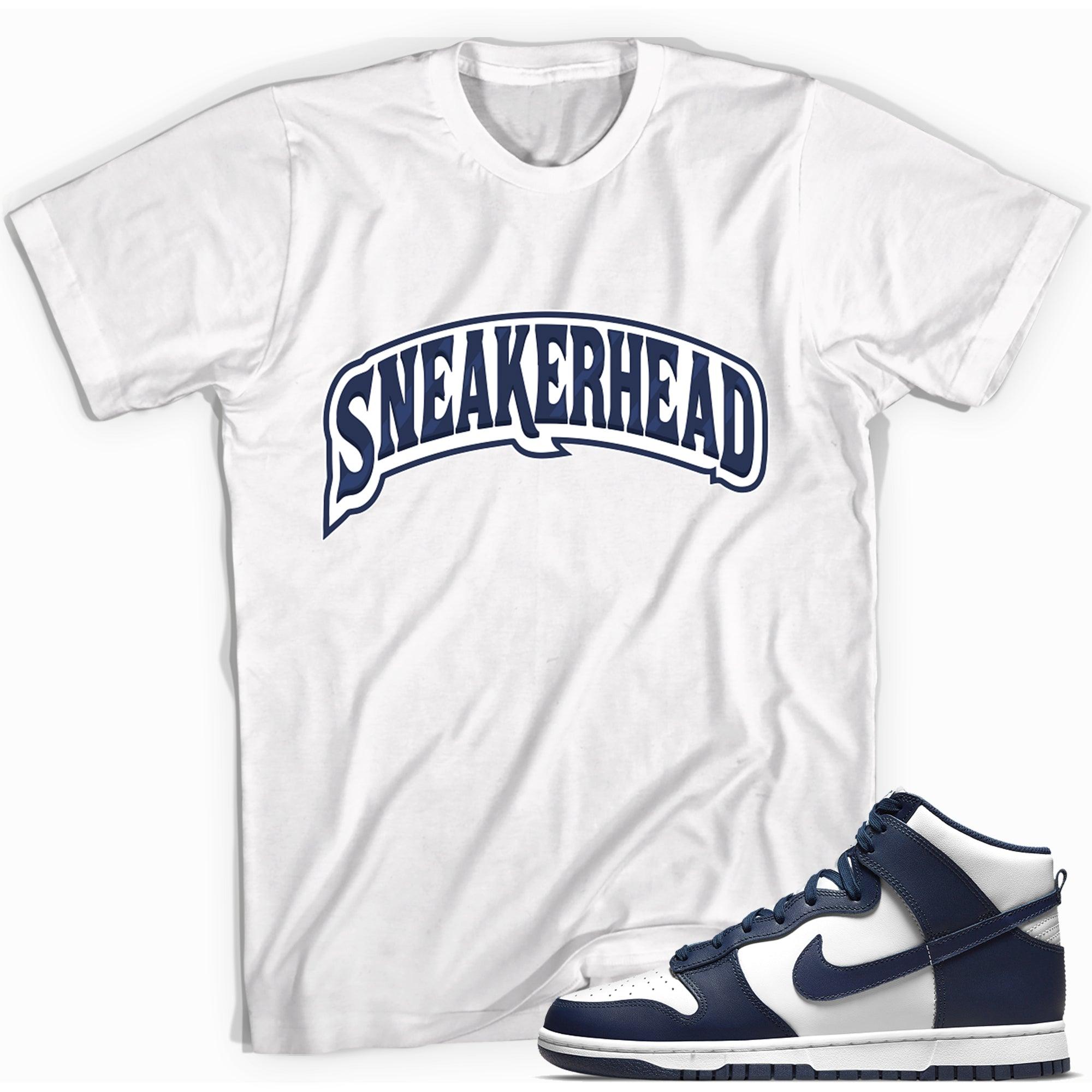 Sneakerhead Shirt Nike Dunk High Championship Navy photo