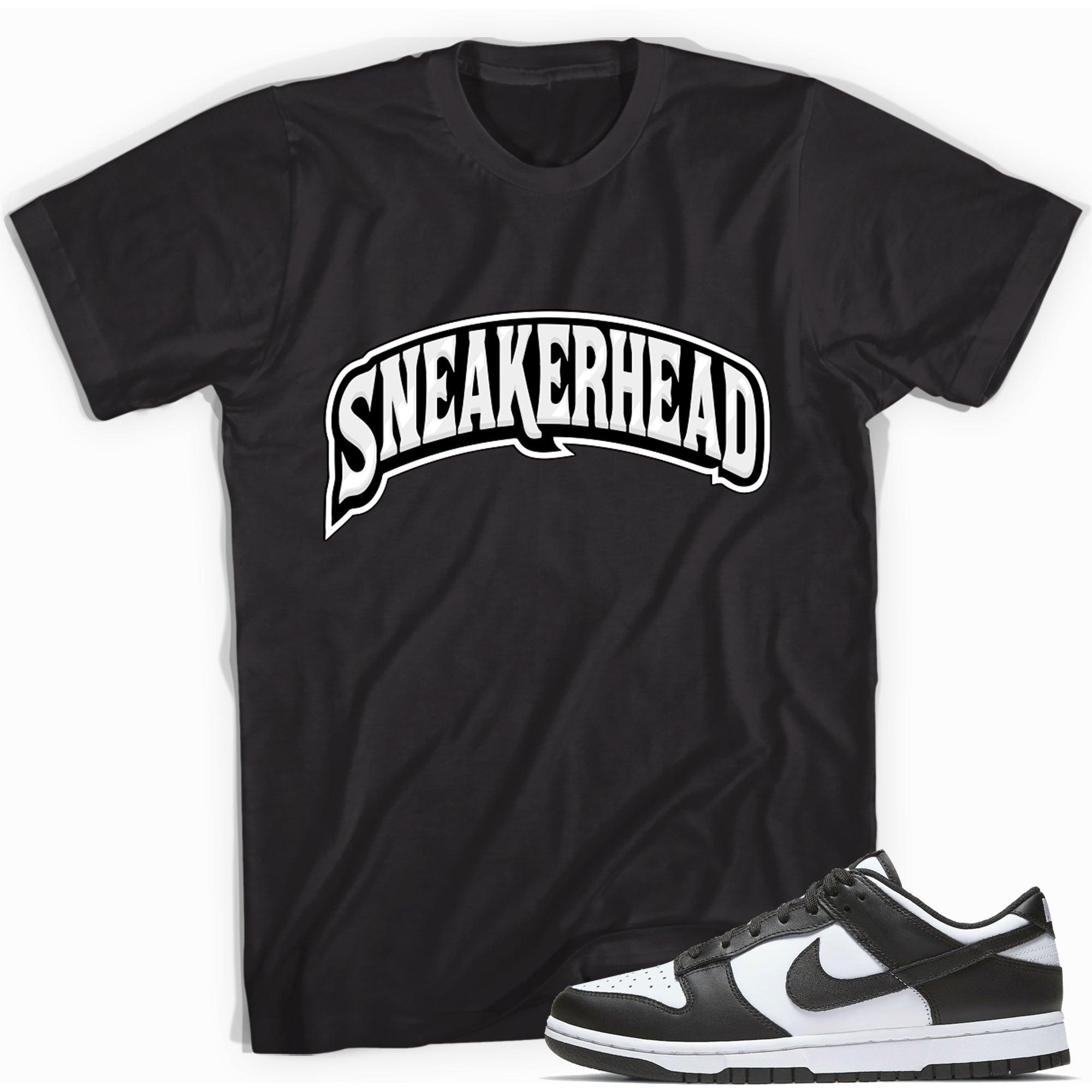 Sneakerhead T-Shirt Dunk Low Retro White Black photo