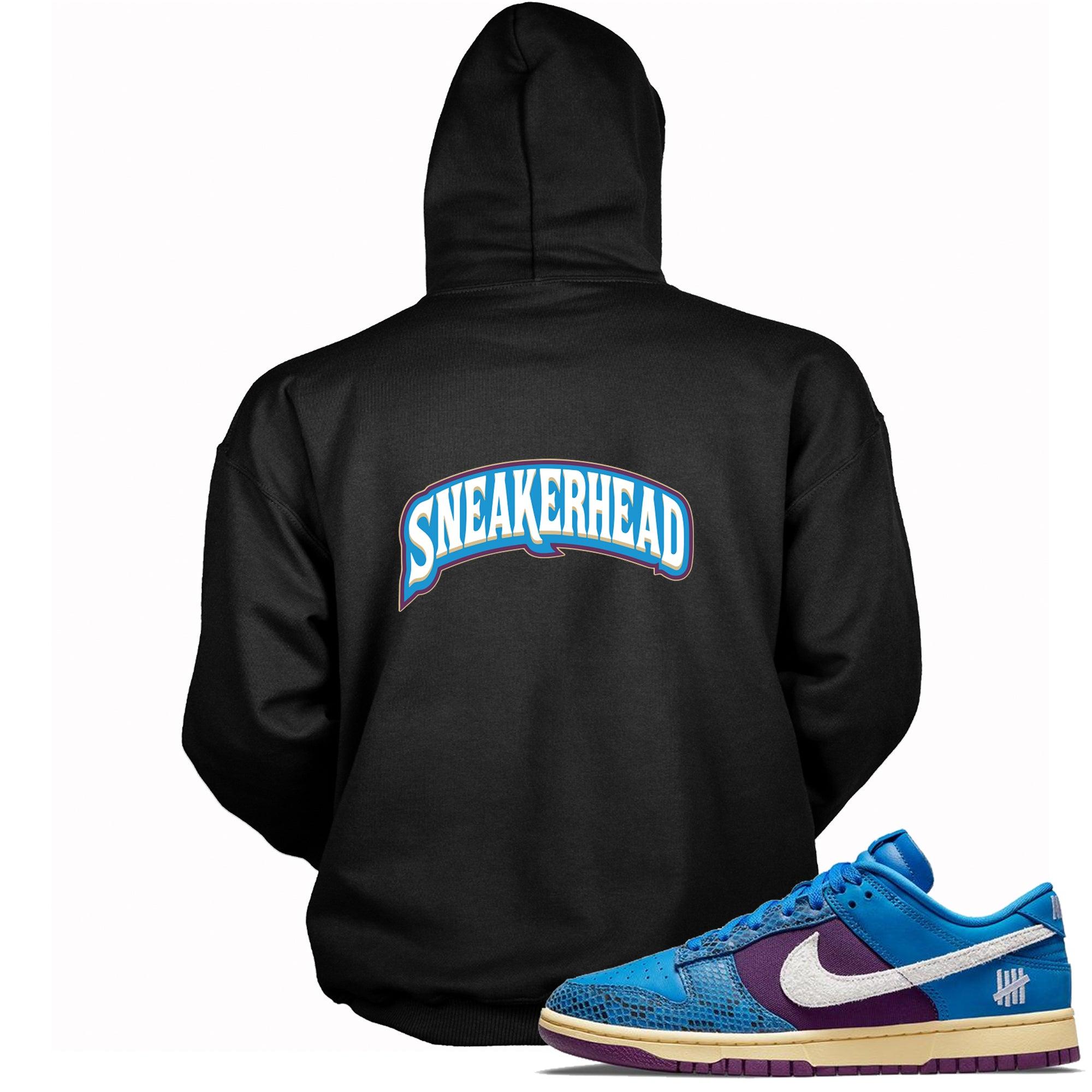 Sneakerhead Hoodie Nike Dunk Low Undefeated 5 On It Dunk vs AF1 photo