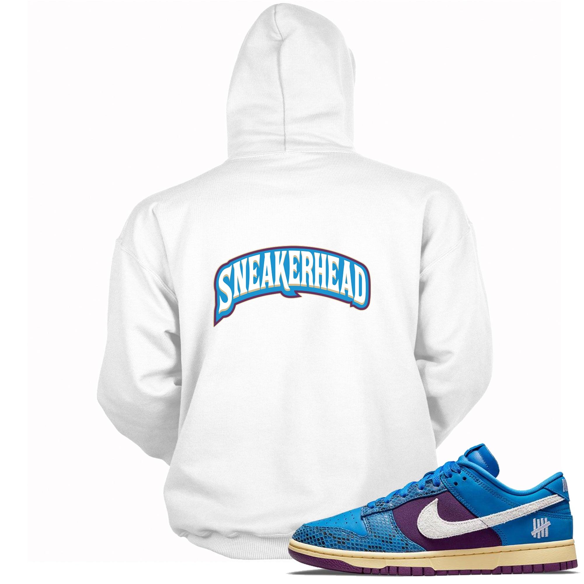 Sneakerhead Hoodie Dunk Low Undefeated 5 On It Dunk vs AF1 photo