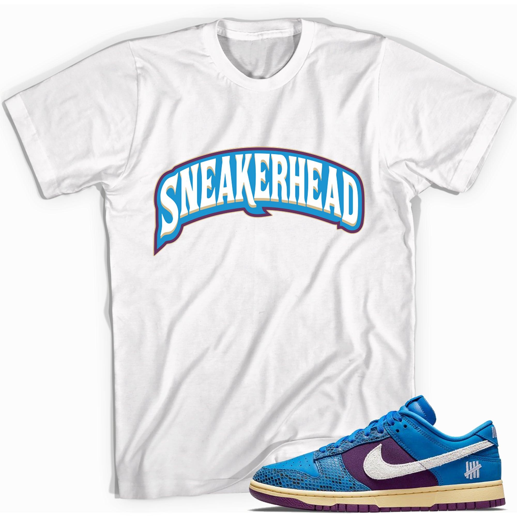 Sneakerhead Shirt Dunk Low Undefeated 5 On It Dunk vs AF1 photo