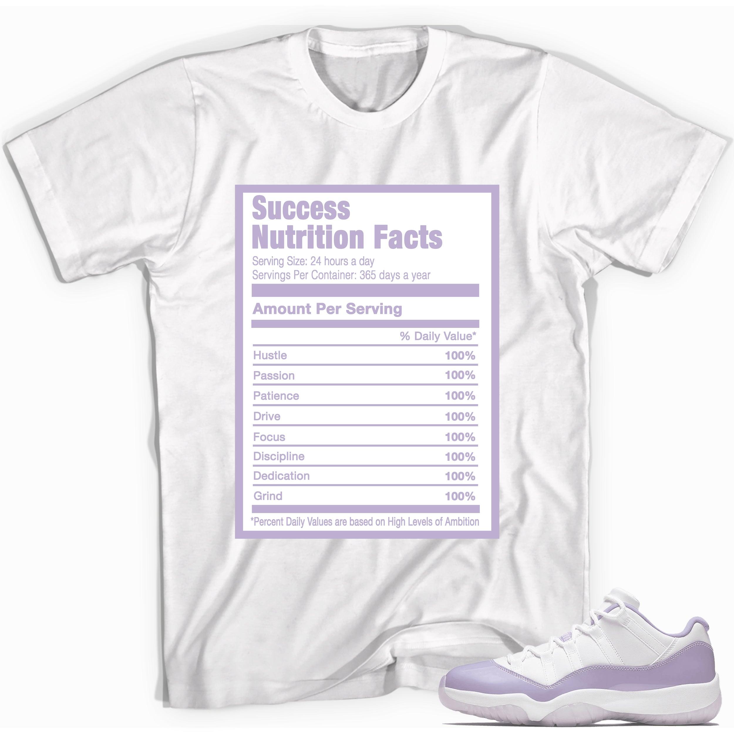 Success Nutrition Shirt AJ 11 Retro Low Pure Violet photo