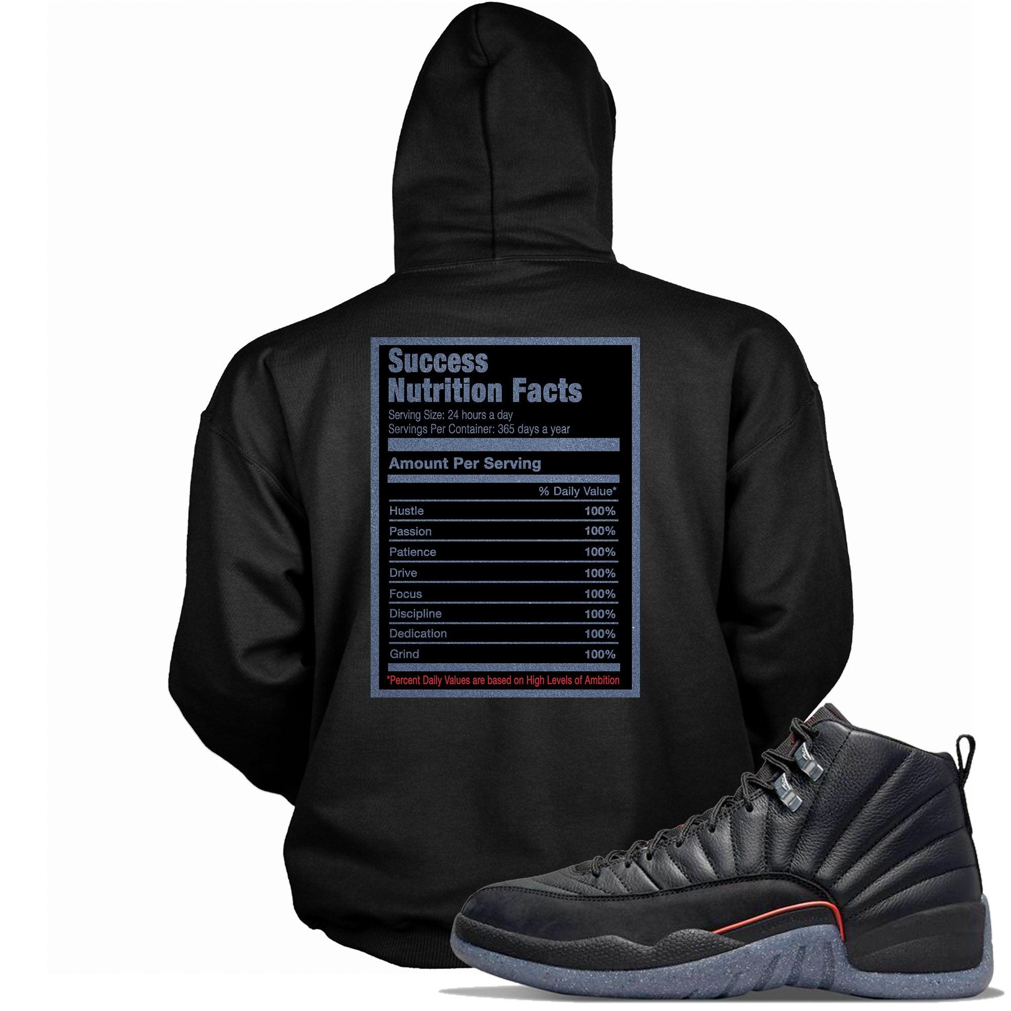 Success Nutrition Hoodie AJ 12 Retro Utility 2021 photo