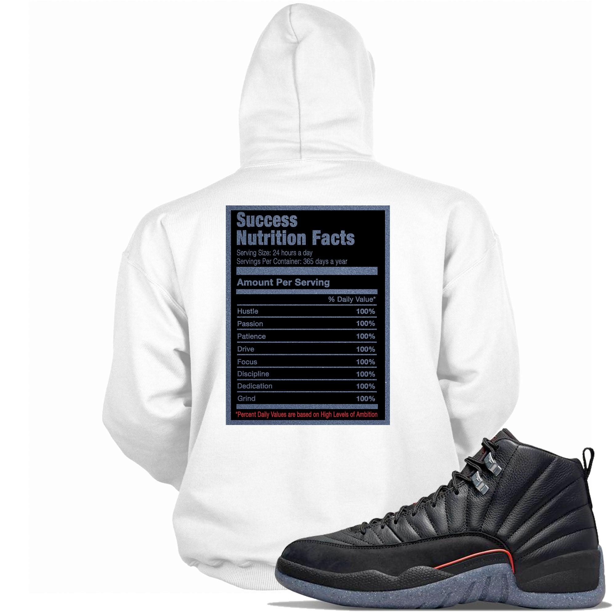 Success Nutrition Sneaker Sweatshirt AJ 12 Retro Utility 2021 photo