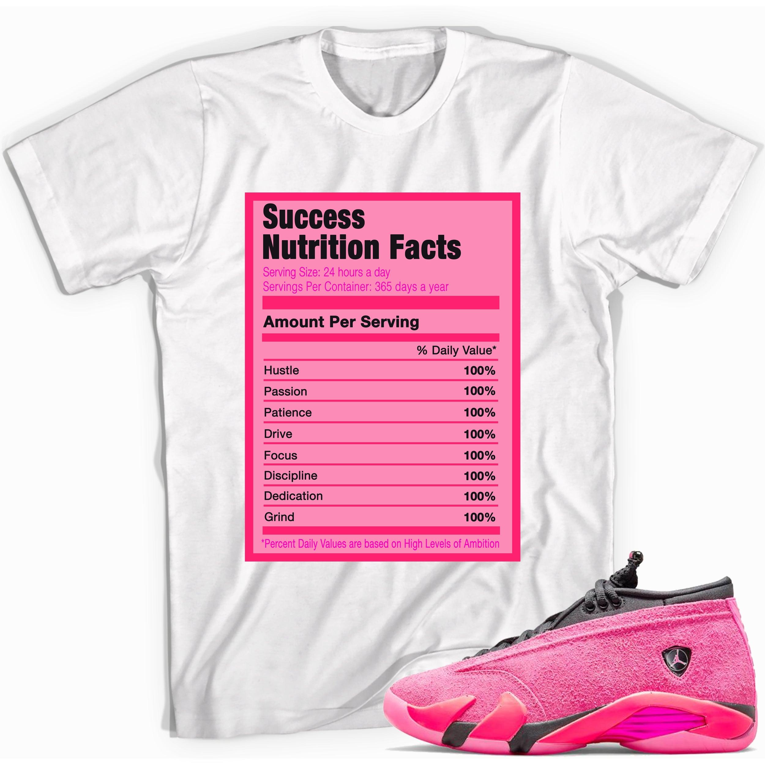 Success Nutrition Shirt AJ 14 Low Shocking Pink photo