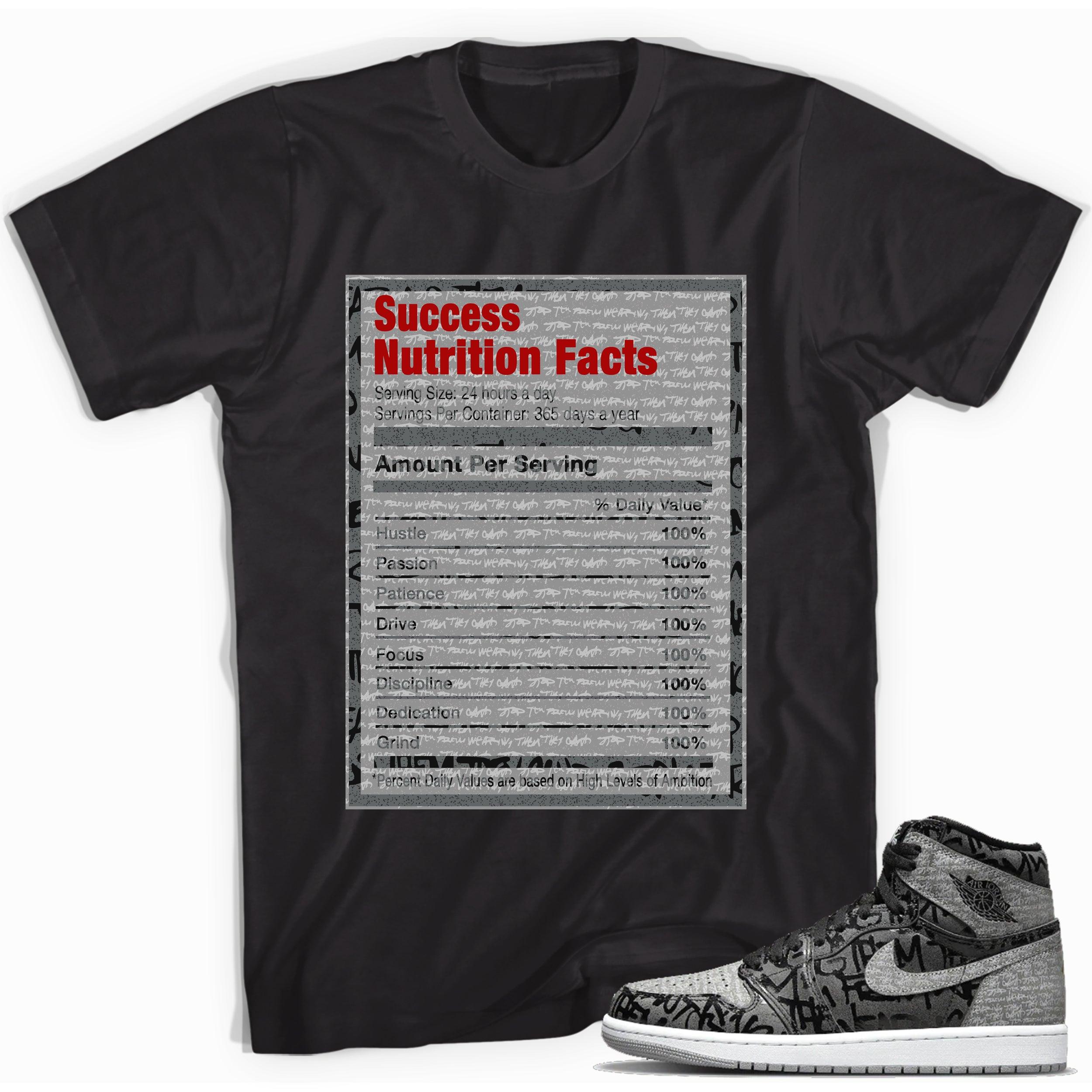 Success Nutrition Shirt Jordan 1s High OG Rebellionaire photo