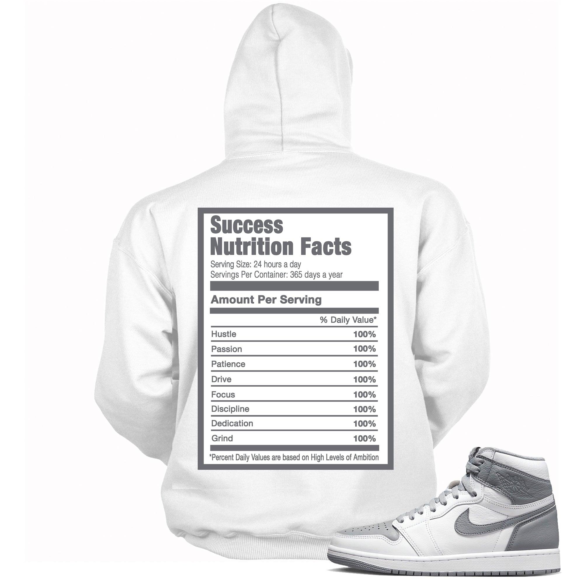 Success Nutrition Facts Hoodie for Jordan 1s photo