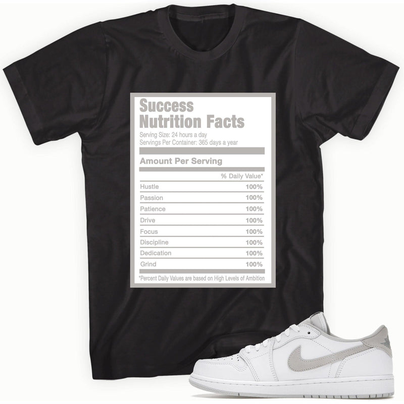 Success Nutrition Shirt AJ 1 Low OG Neutral Grey photo 
