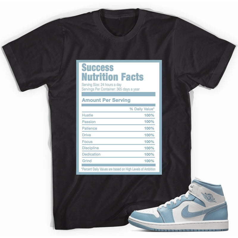 Success Nutrition Shirt AJ 1 Mid UNC photo