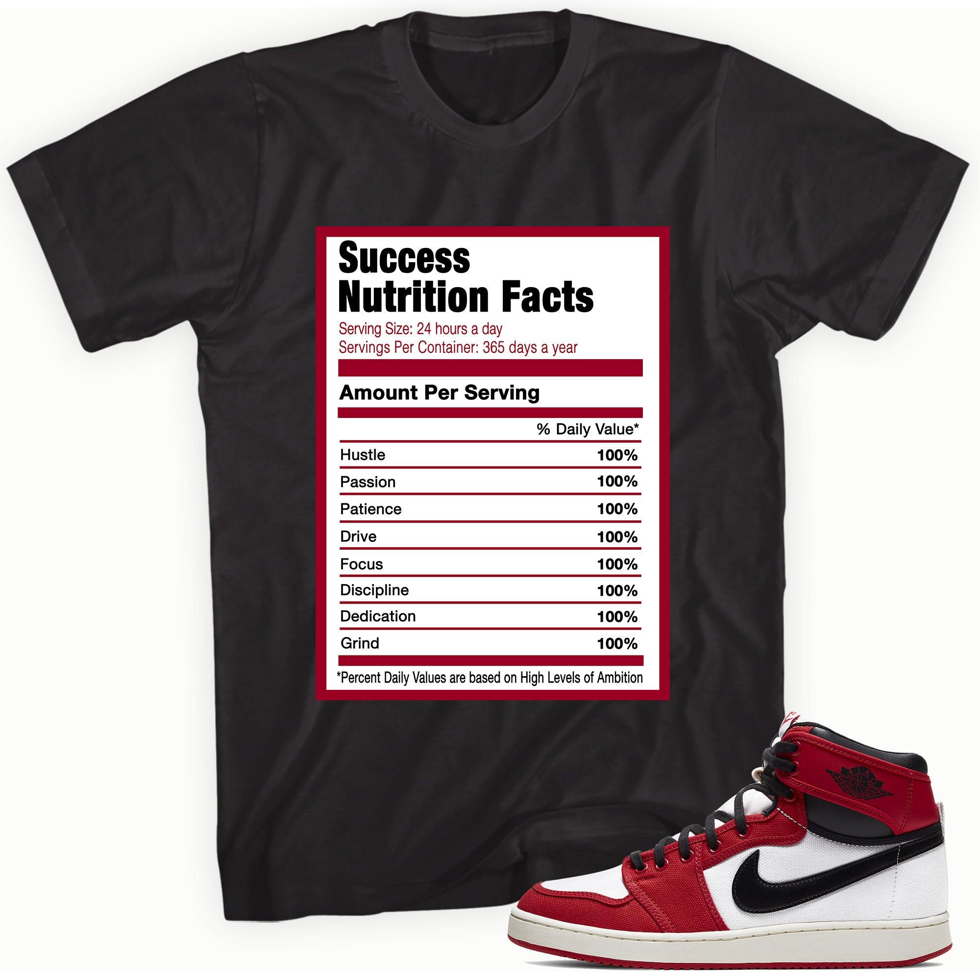 Success Nutrition Shirt AJ 1 Retro AJKO Chicago photo