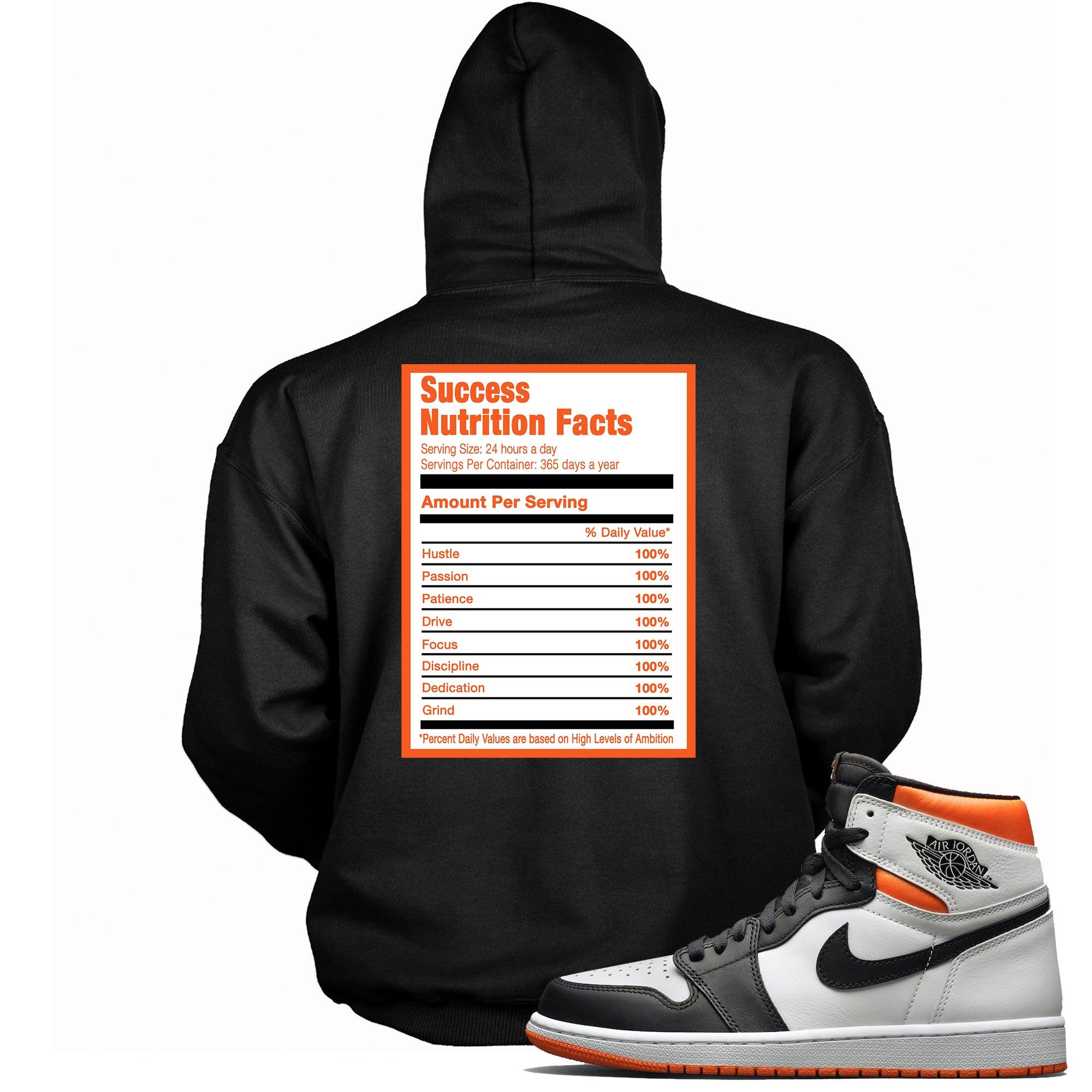 Success Nutrition Hoodie AJ 1 Retro High Electro Orange photo