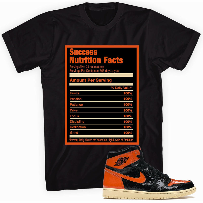 Success Nutrition Shirt AJ 1 Retro High OG Shattered Backboard photo