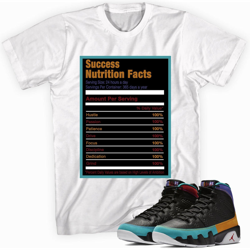 Success Nutrition Sneaker Tee AJ 9 Dream It Do It photo