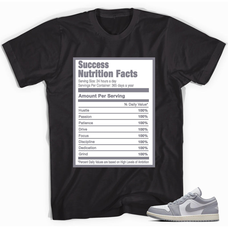 Success Nutrition Shirt AJ 1 Low Vintage Stealth Grey photo