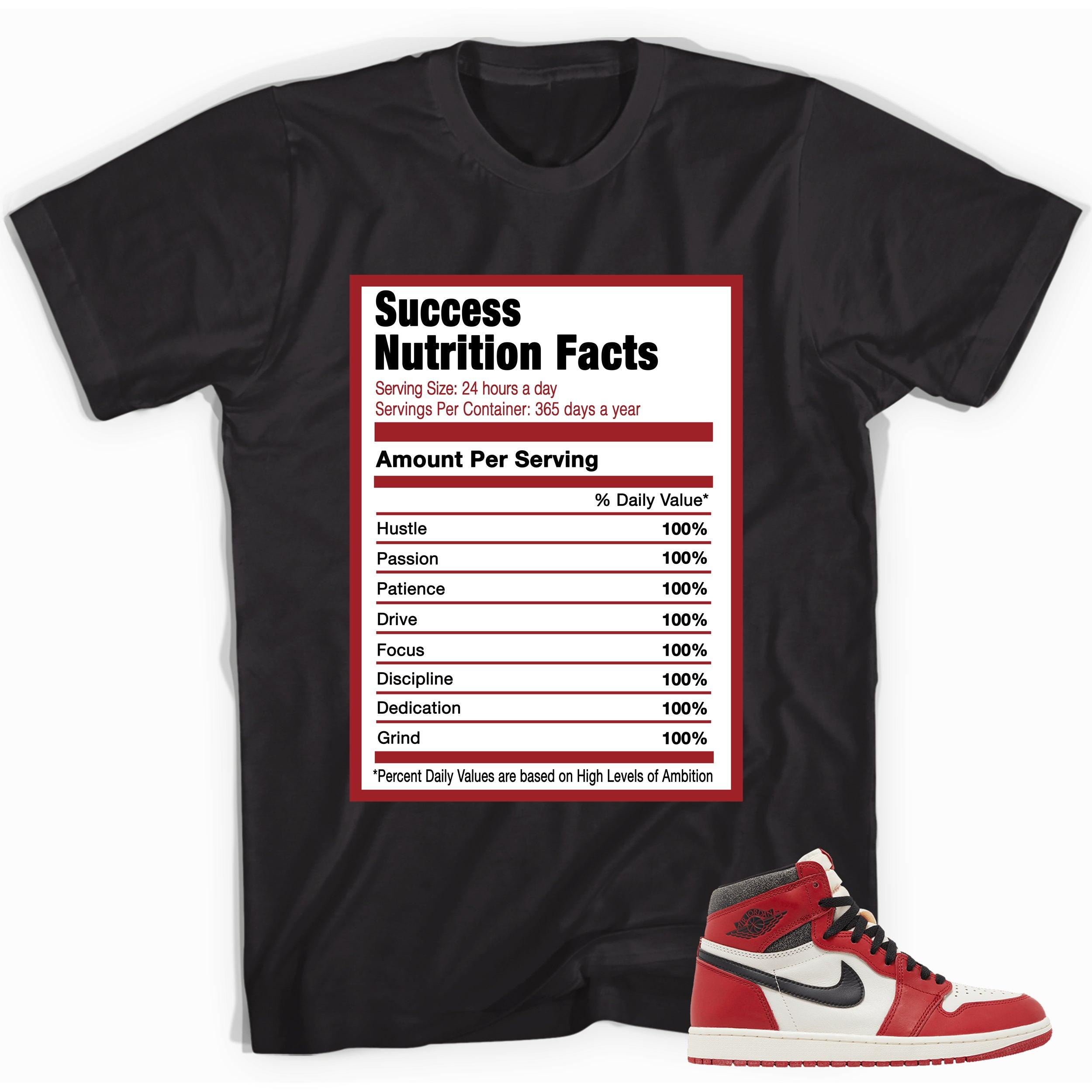 Success Nutrition Shirt AJ 1 Retro High OG Lost and Found Sneakers photo