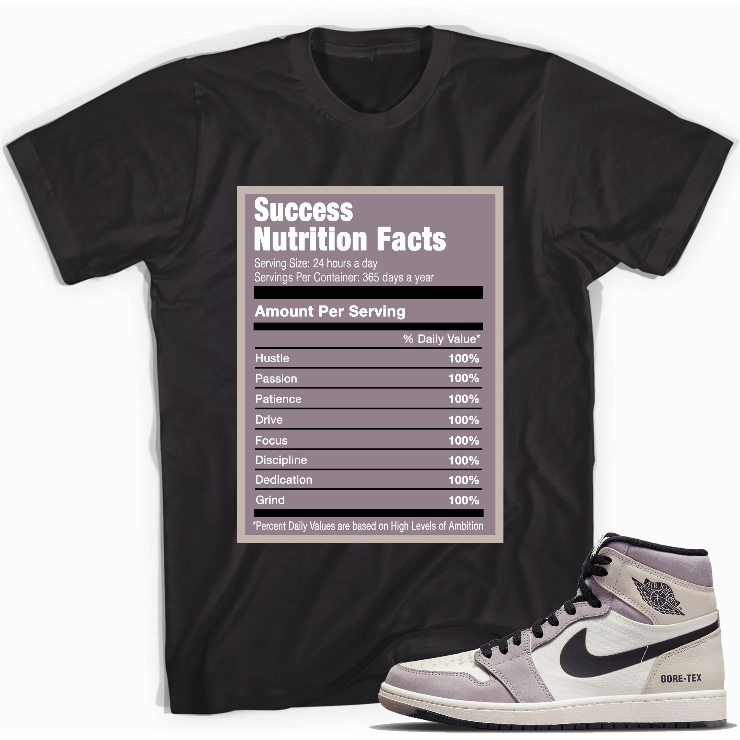 Success Nutrition Shirt AJ 1 High Element Gore-Tex Light Bone Sneakers photo