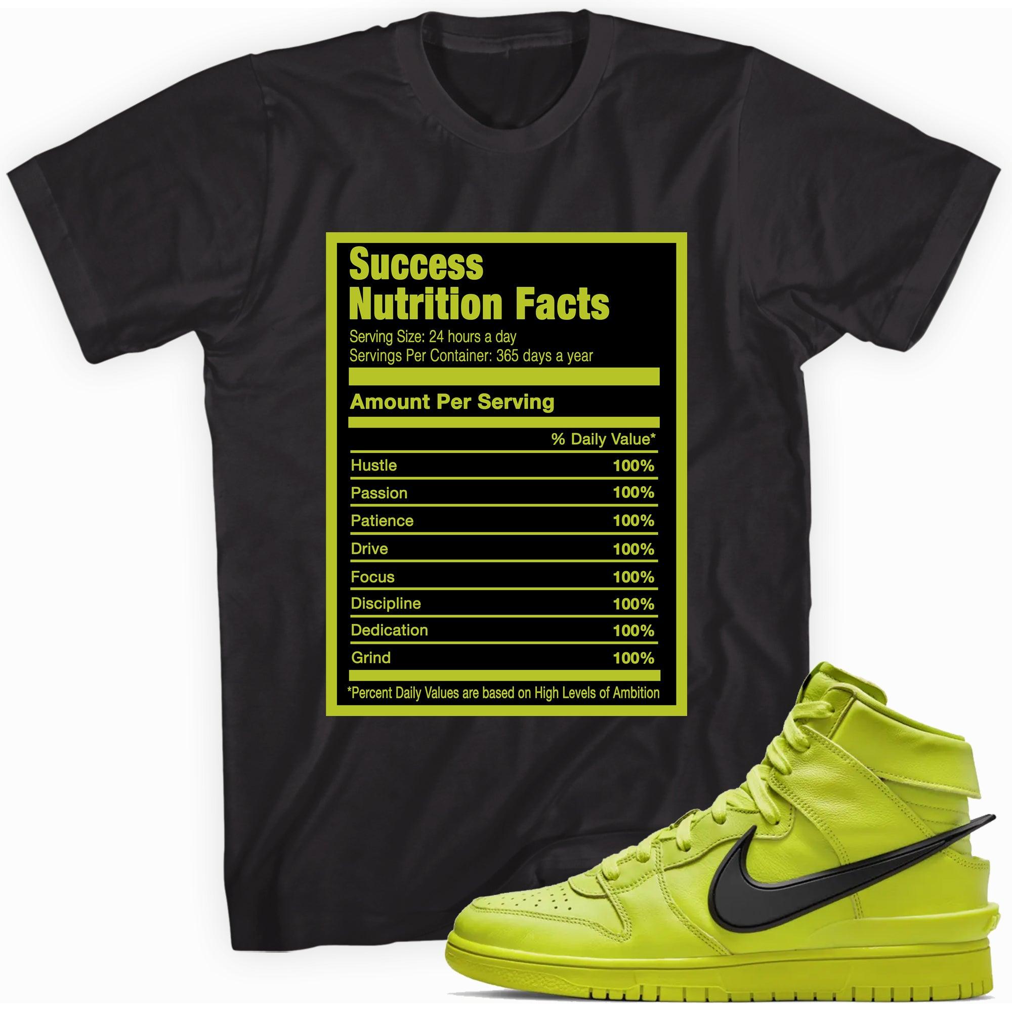 Success Nutrition Shirt Nike Dunk High AMBUSH Flash Lime photo